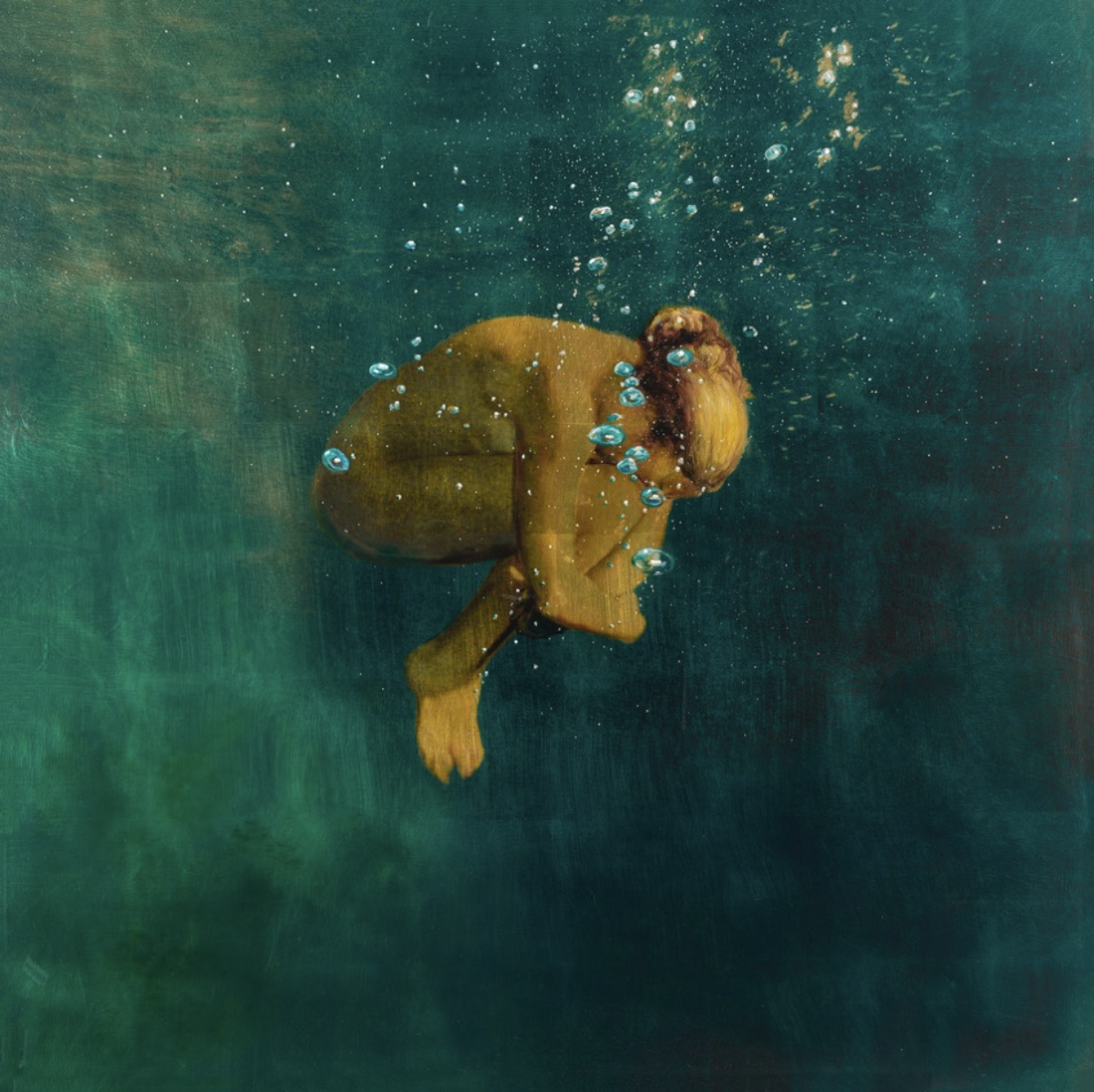 Cocoon, 41" x 41"