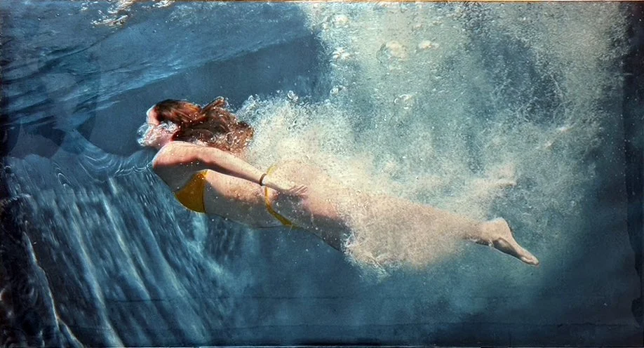 Sapphire, 20" x 41"