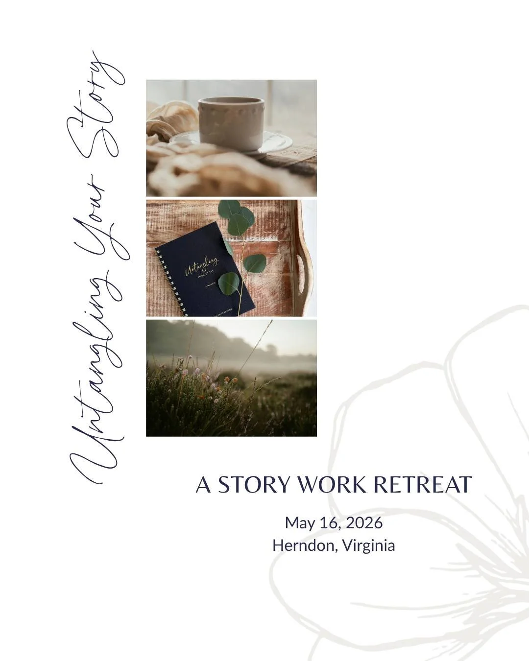 I'm so excited to share this news with you!

I have felt a growing need and desire among the women I&rsquo;ve been meeting, to start intentionally working on their story. They long for time and space to begin noticing what has shaped them. With hopes