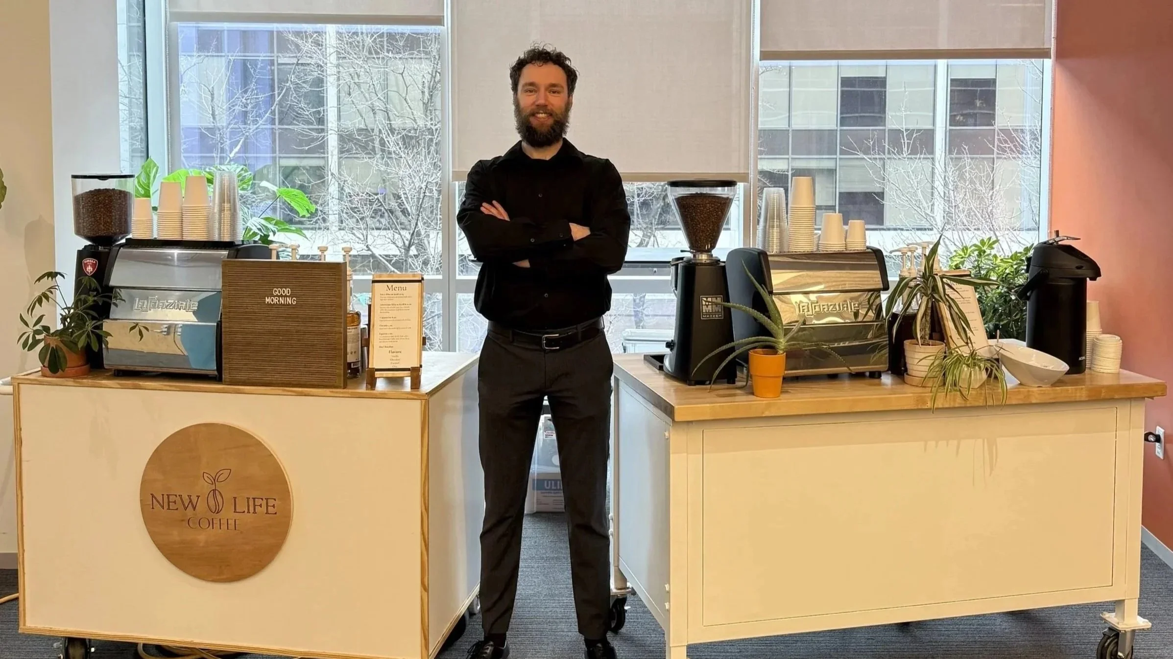 New Life Coffee Company Coffee Cart Catering in Philadelphia, PA & Beyond