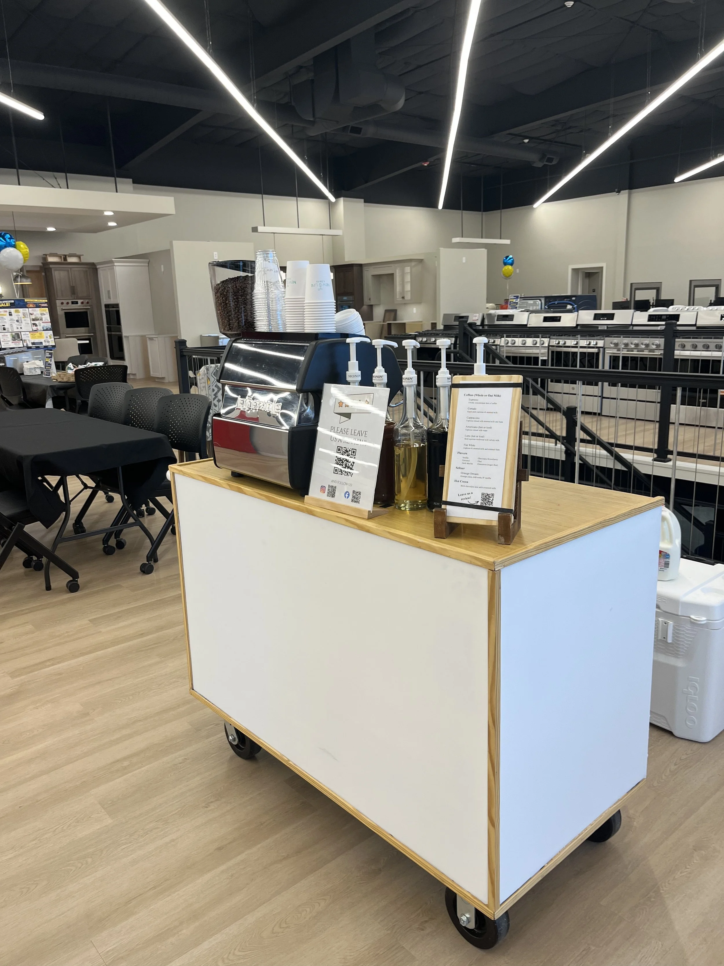 Coffee Cart Catering at Martin Appliance