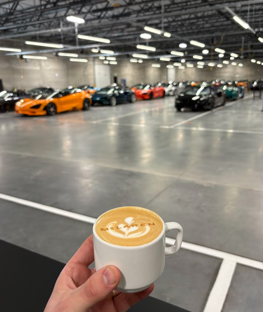 Event coffee setup provided by New Life Coffee Company