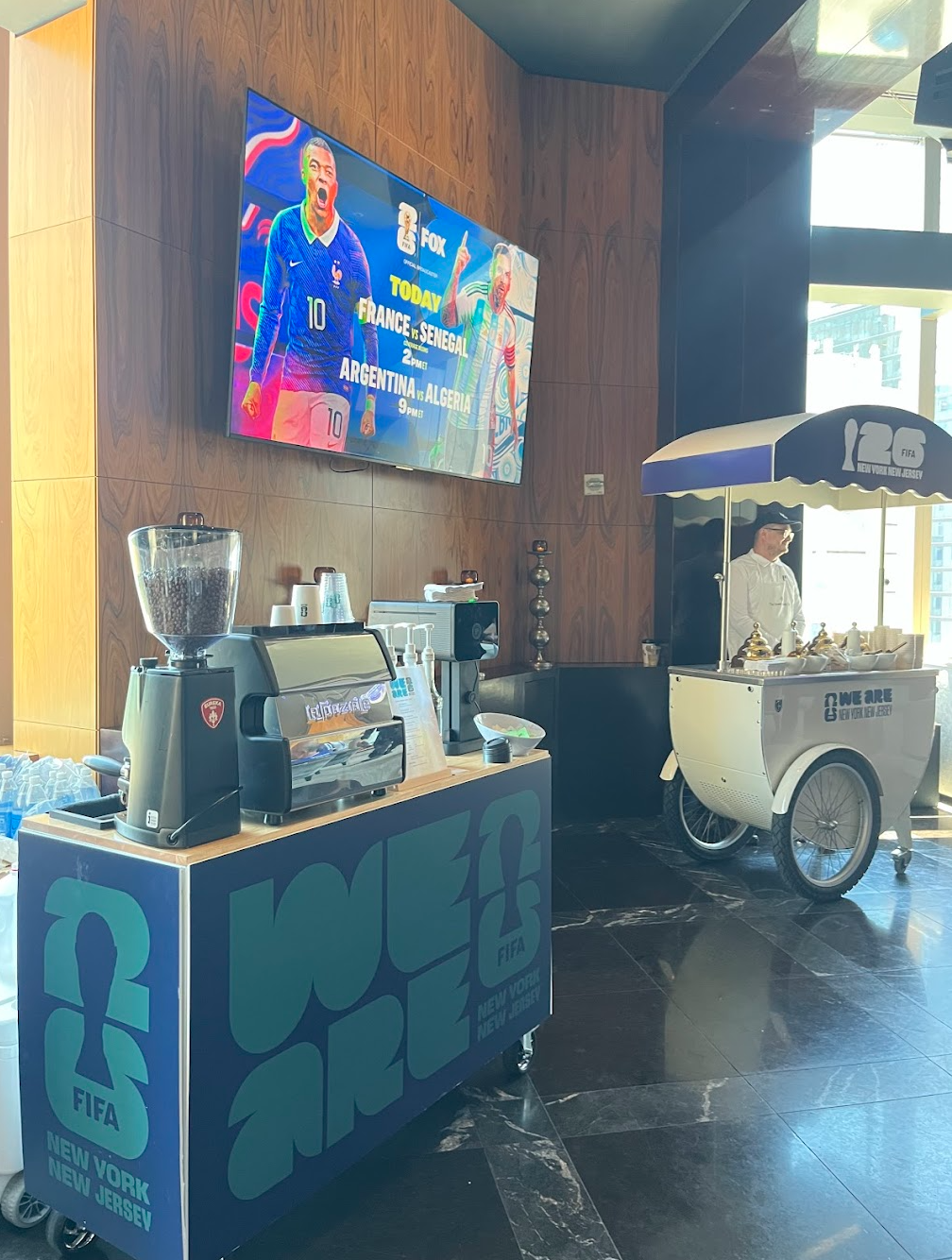 New Life Coffee Company serves FIFA World Cup