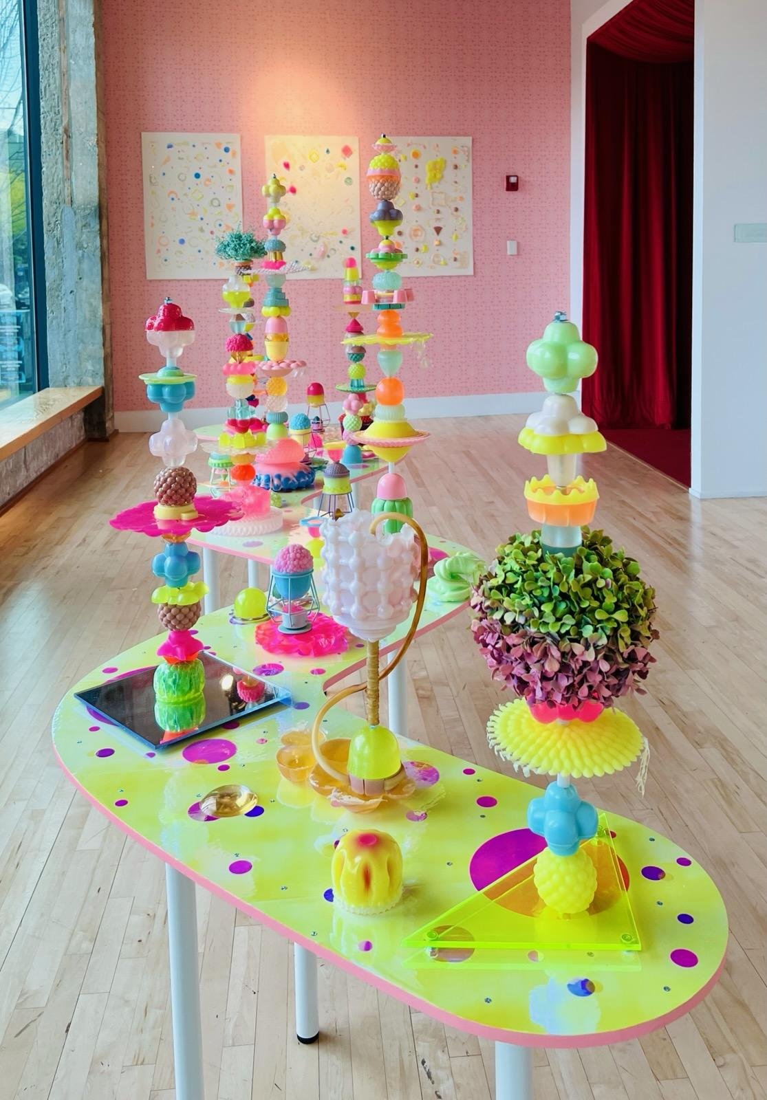 Table exhibited at Sara Hendren Gallery