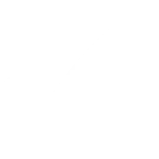 A large white check mark on a black background.