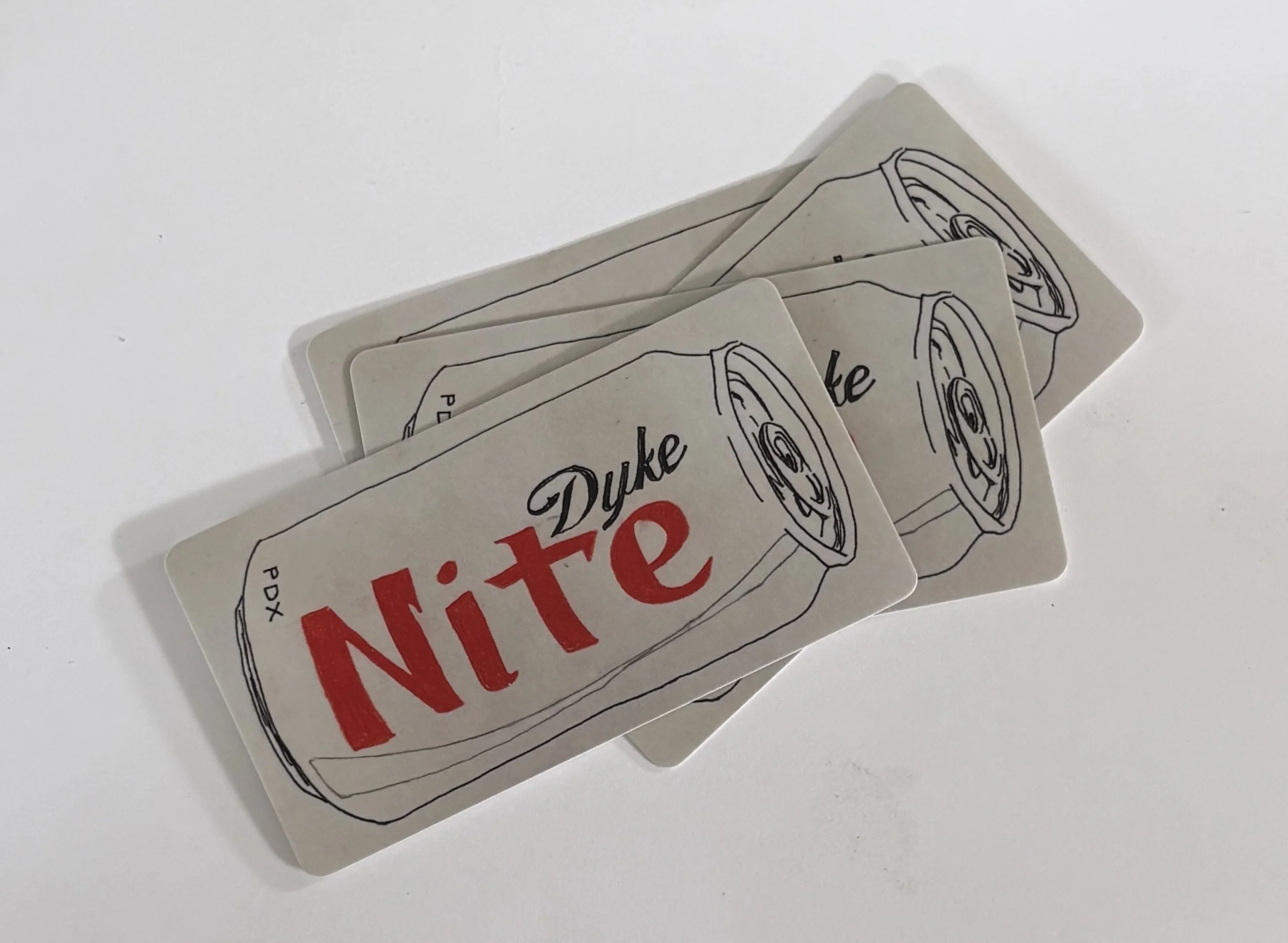 Grey "Dyke Nite" Can