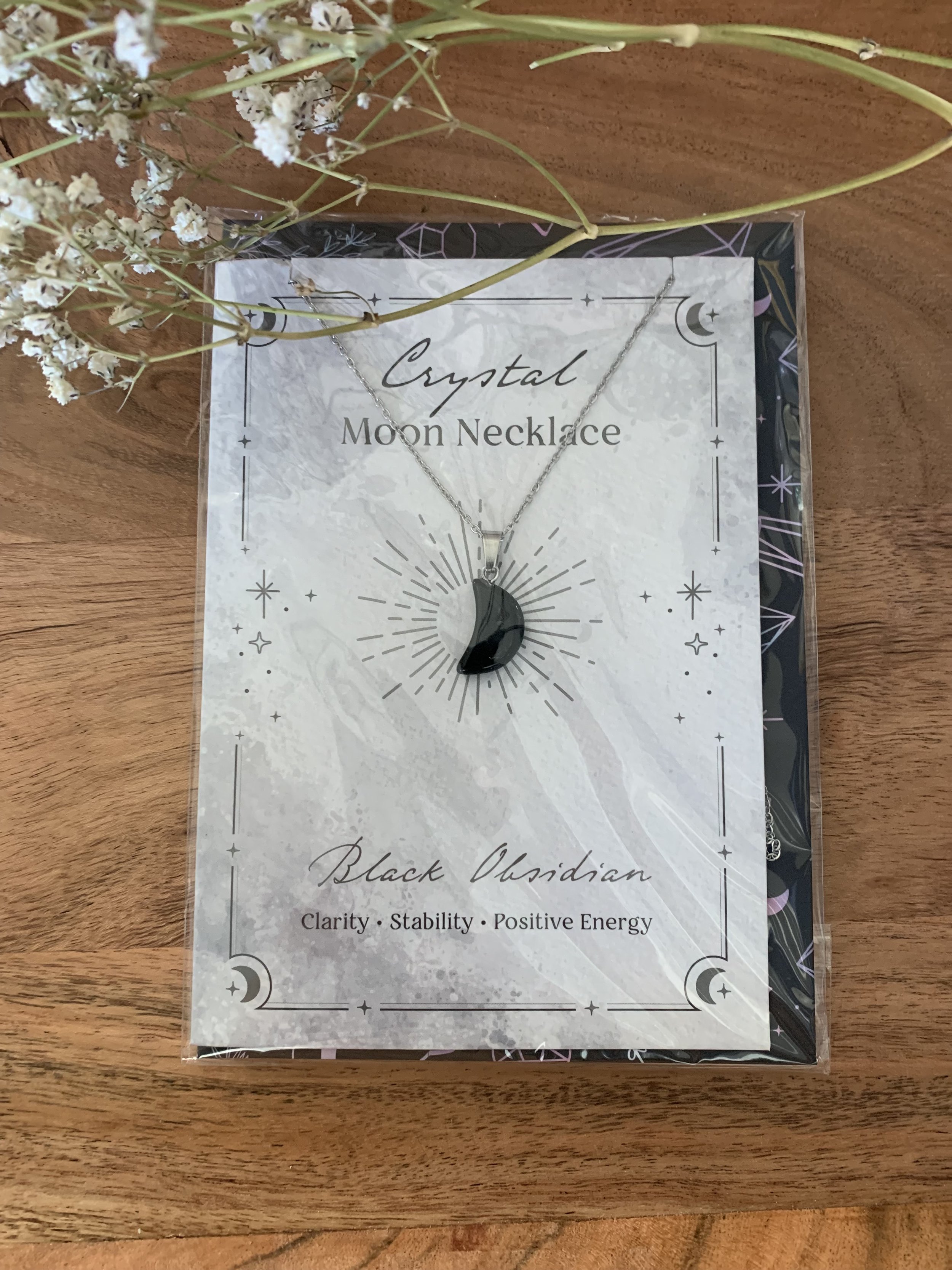 Black Obsidian Necklace