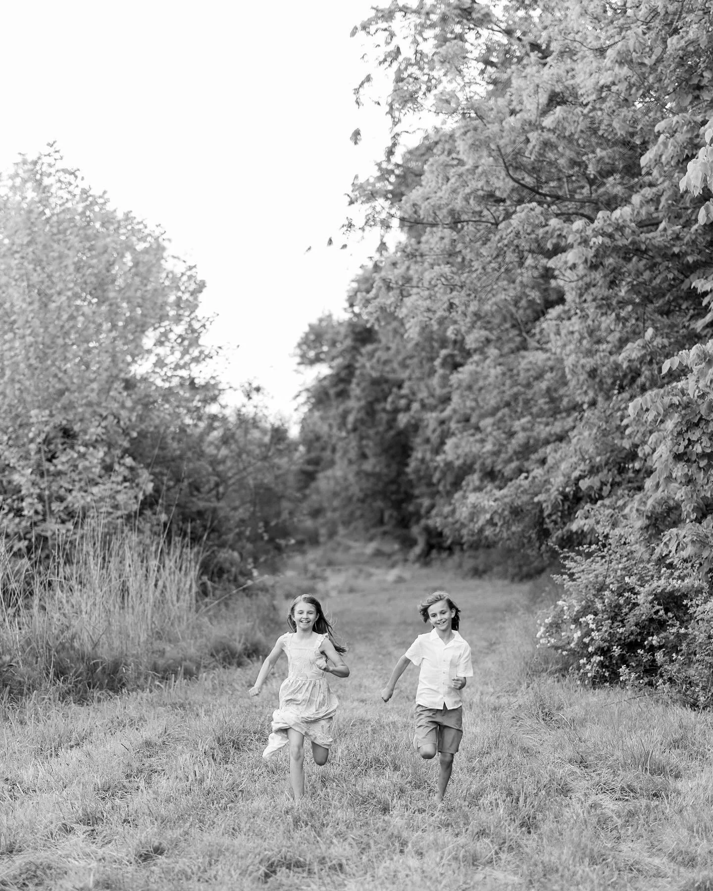 Almost summertime with my two favorite little humans. ❤️