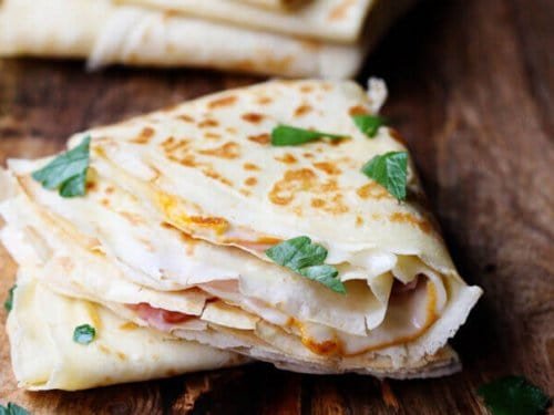 Mini crepe