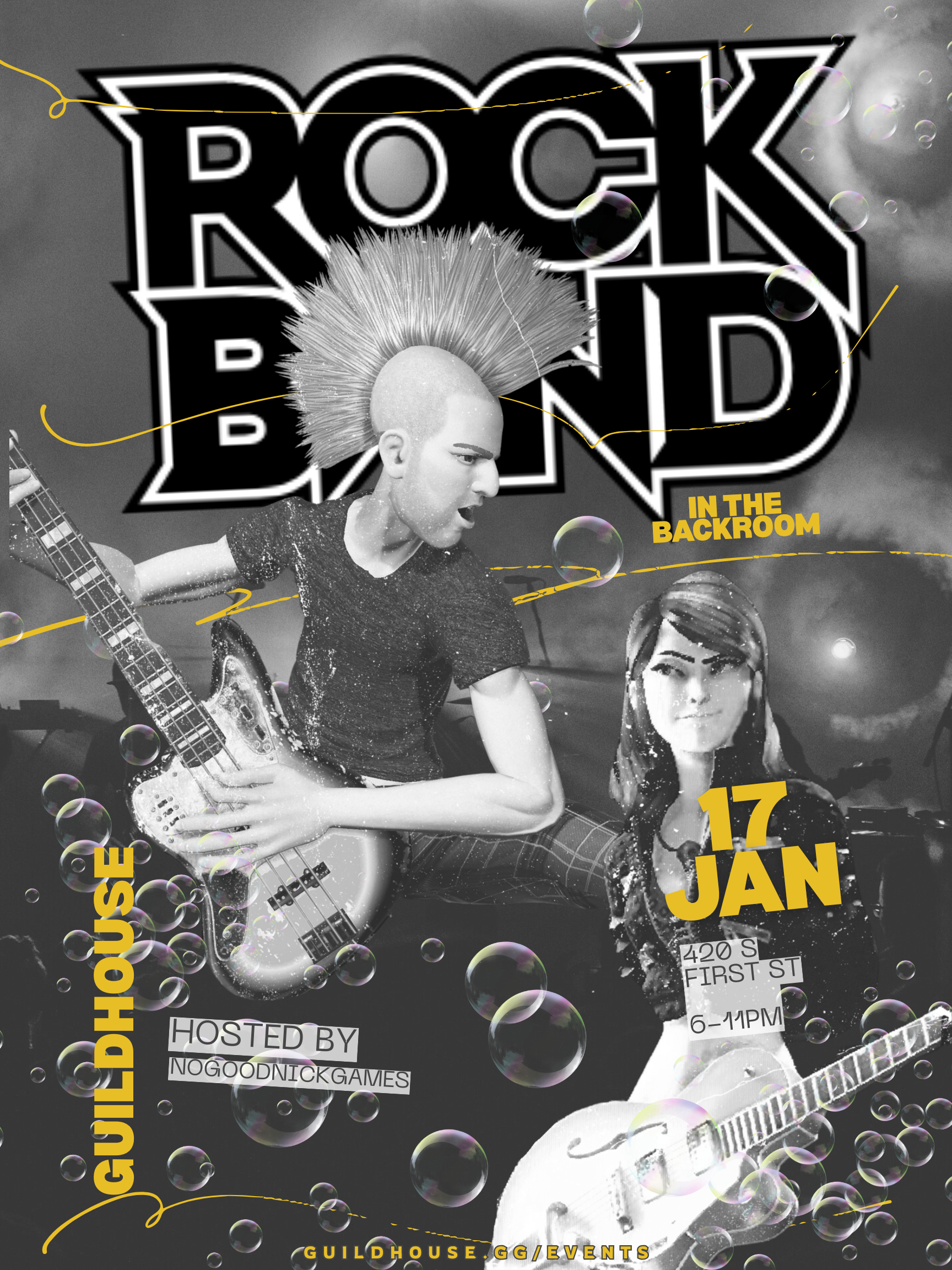 Free Play Rock Band (Backroom)