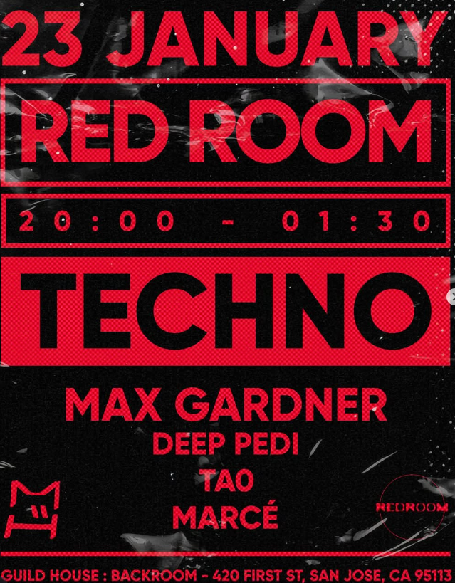 🎛️ Redroom Techno - Max Gardner (Backroom)