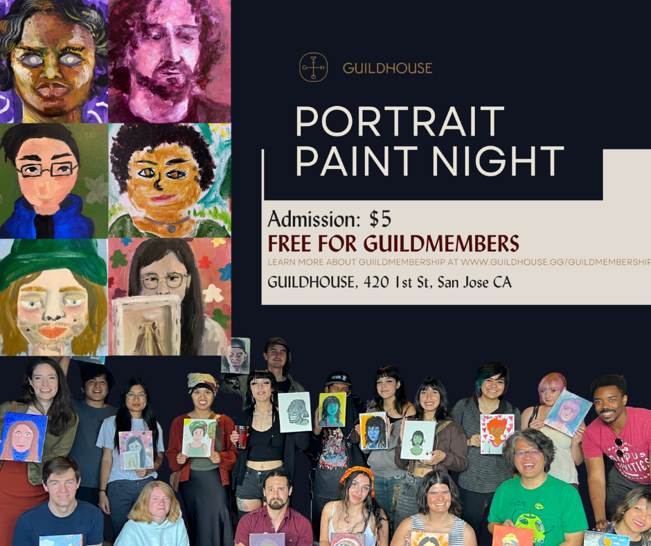 Casual Portrait Paint Night