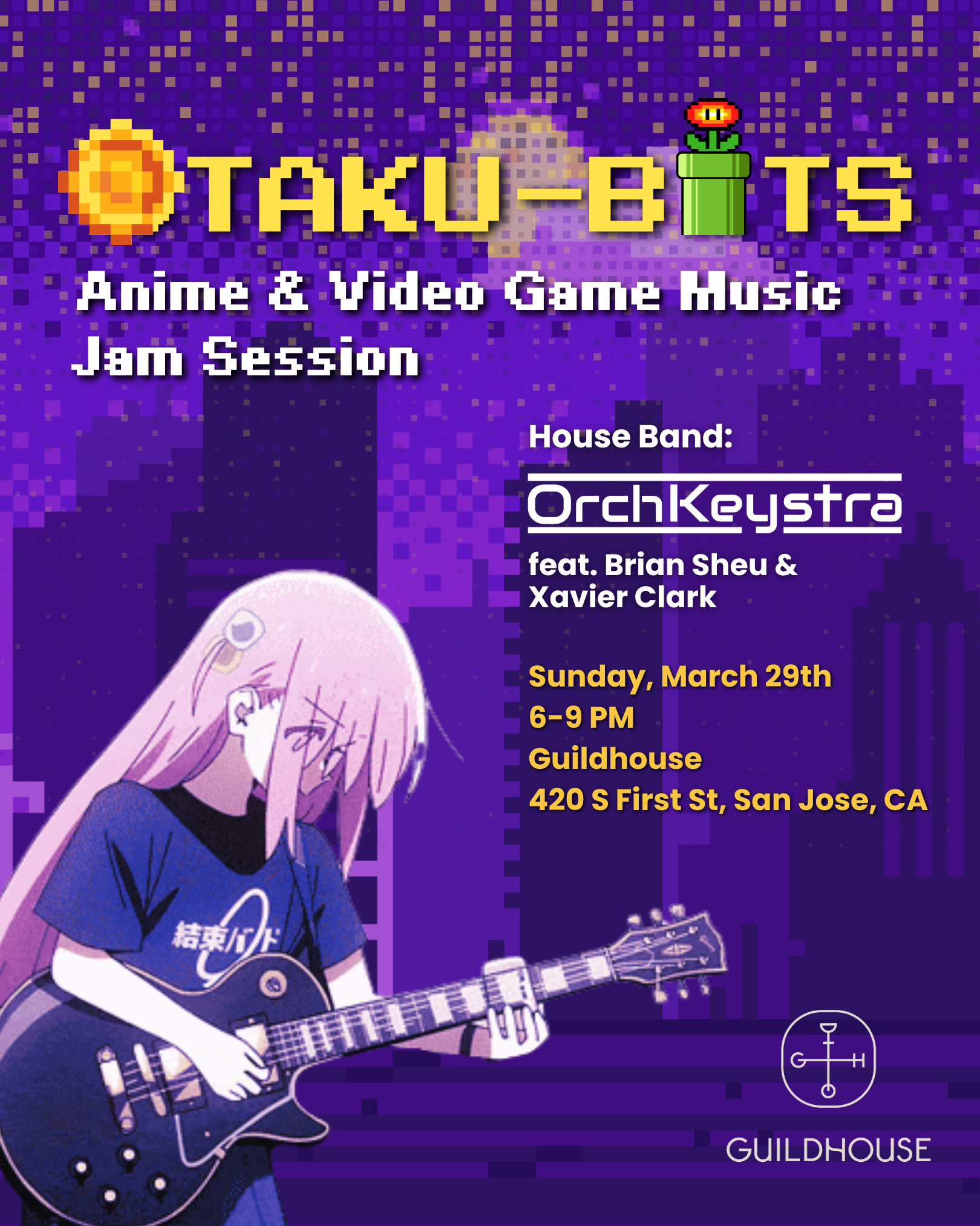 Otaku-Bits: Anime &amp; VGM Jam Session (Backroom)