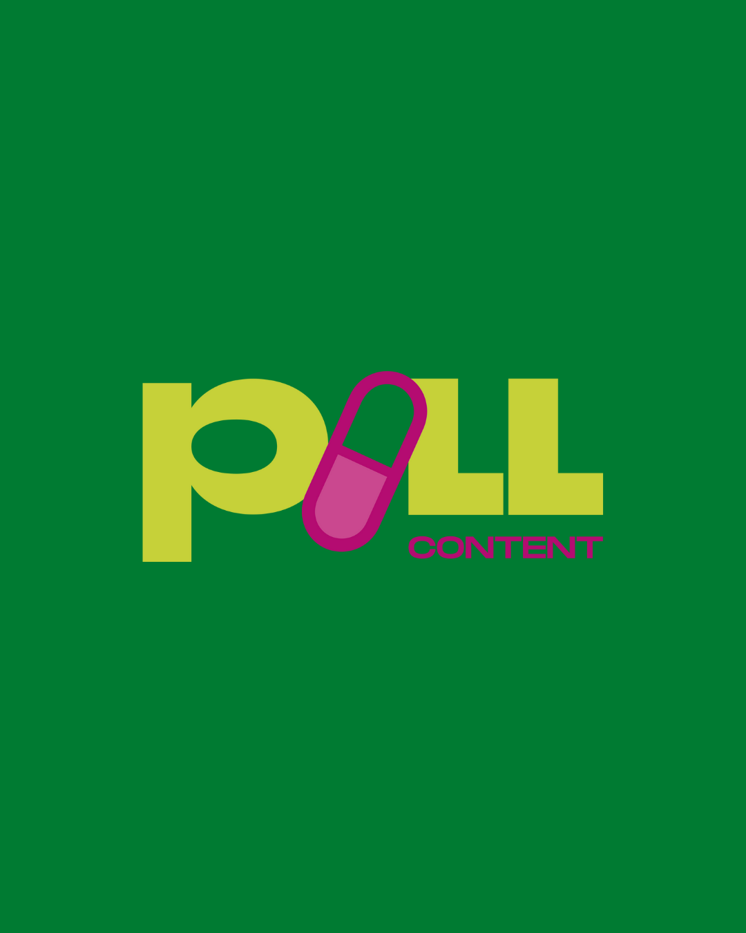 aplicação do logo pill content