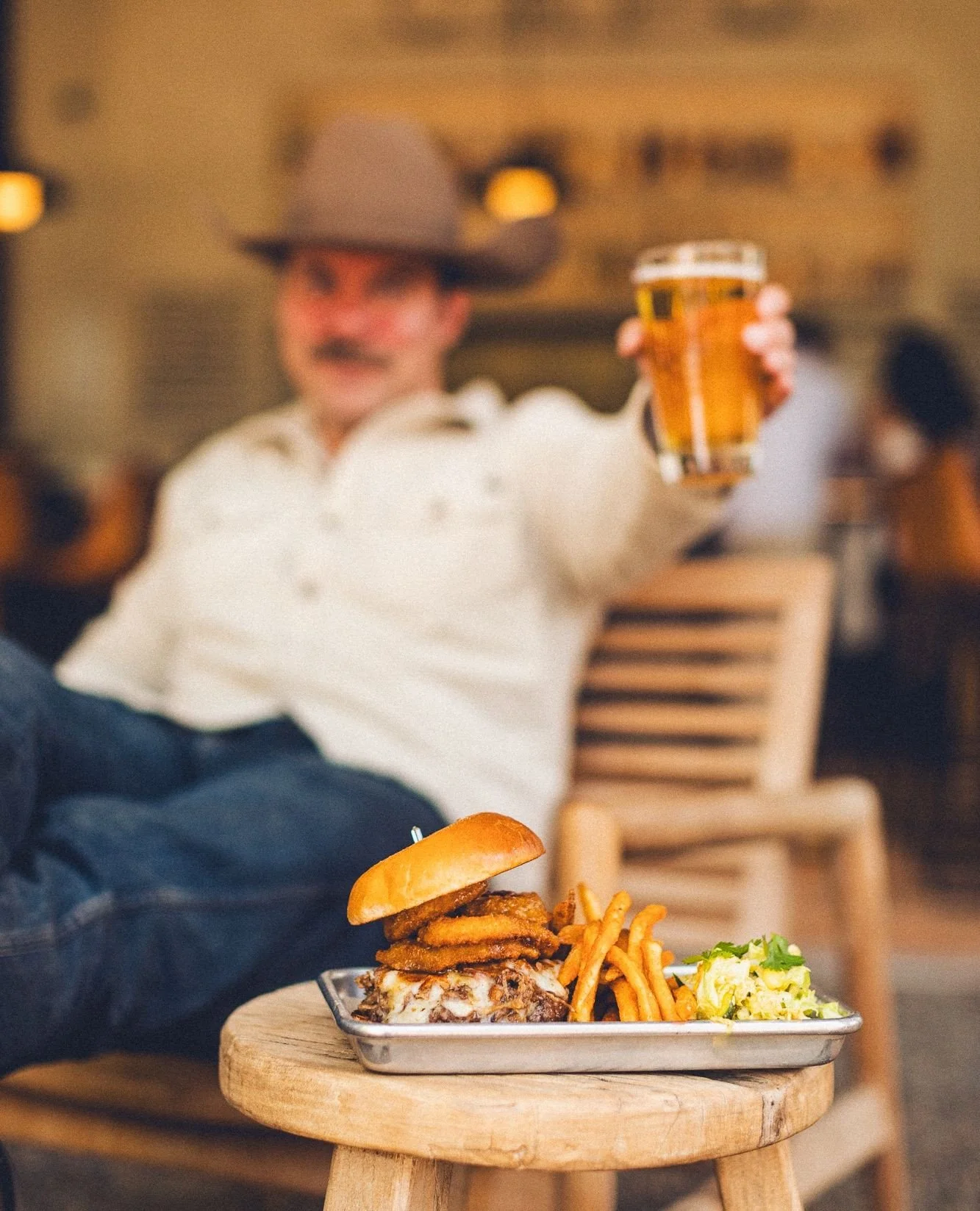 Boots up. It's almost time. Line dancing at Capo this Friday night, dust off the boots, grab something cold, and let the patio do the rest. No experience required. Just show up and two-step your way through it. ⁠
⁠
Craft beer. Smoked brisket tacos. A