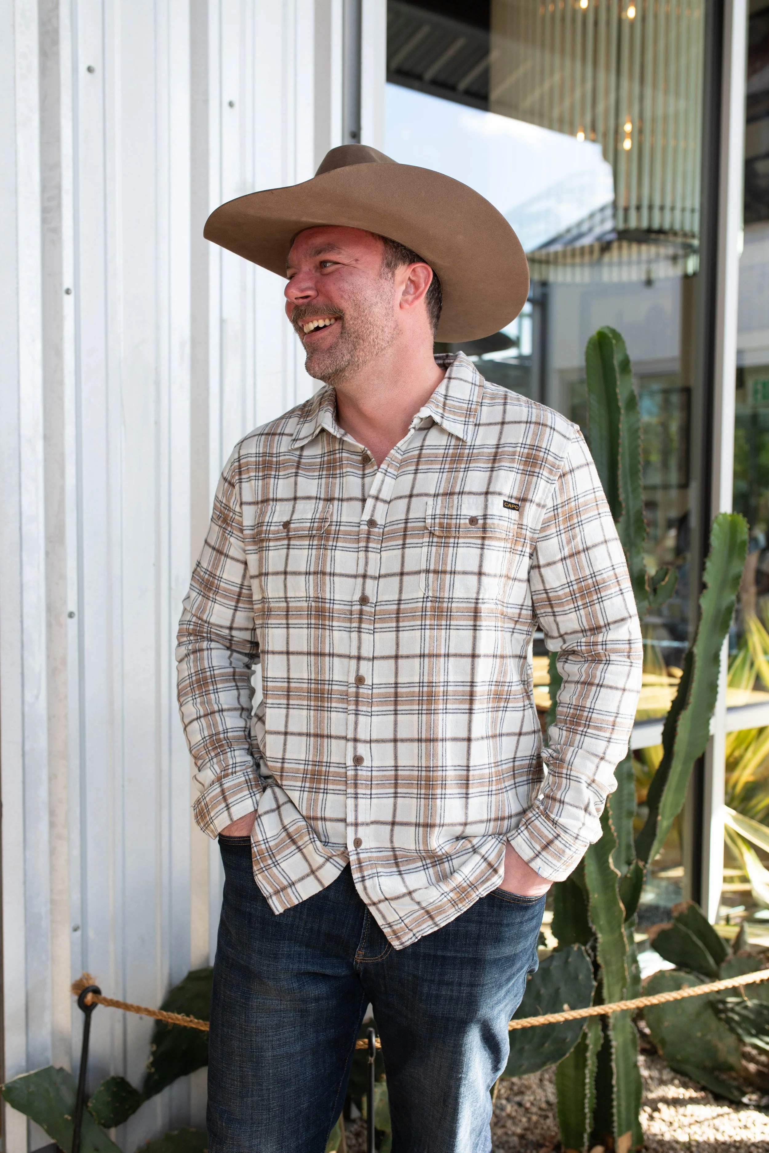 CAPO + Toes on the Nose Range Flannel — Saddle Ridge — Capo
