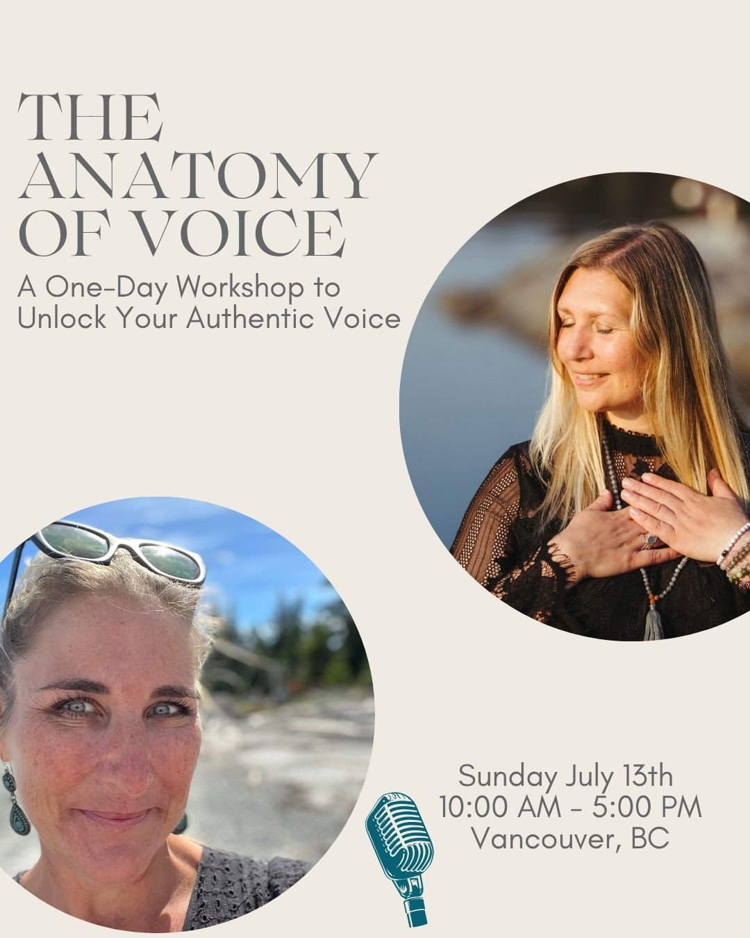 Your voice is more than sound&mdash;it&rsquo;s your presence, your truth, your power.
Join us for The Anatomy of Voice, a one-day immersive workshop designed to help you unlock your authentic voice and speak with confidence, clarity, and purpose.

Wh