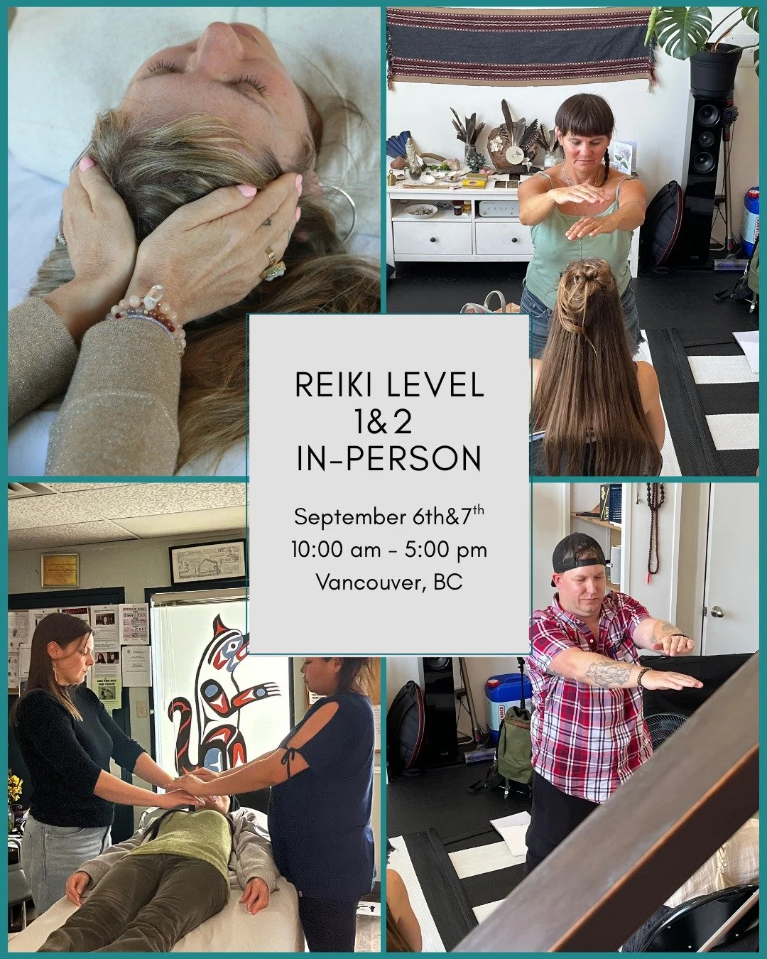 Our Reiki program offers a unique deep dive into your personal connection with energy and how Reiki can support YOU in every area of your life.

Two Teachers, Two Perspectives 
Taught by two incredible teachers @journey_with_courtney  and @rachelhaye