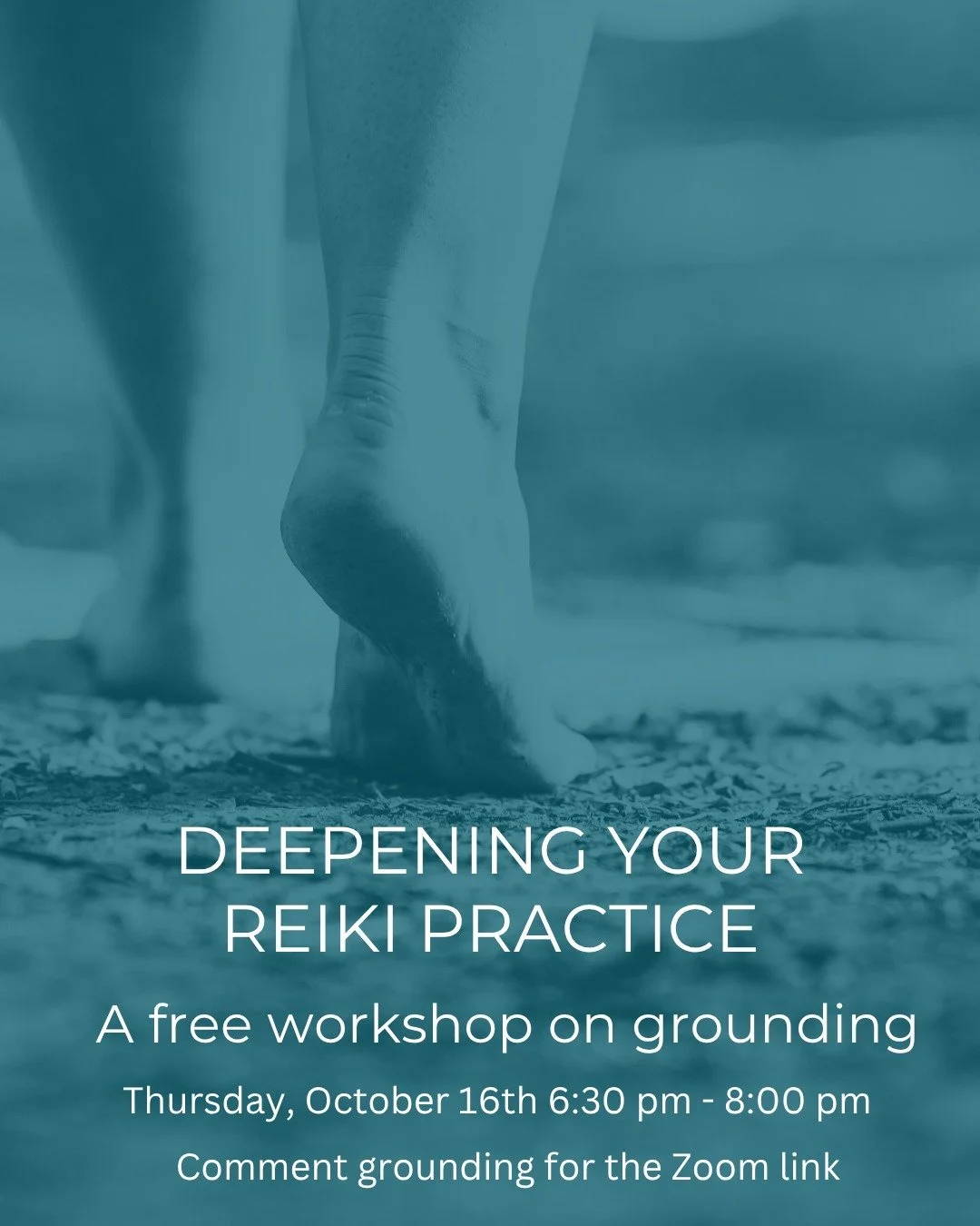 Grounding isn&rsquo;t about calmness or being perfectly centred.
It&rsquo;s about being in your body and able to meet what&rsquo;s actually happening.

This workshop brings grounding to life. We&rsquo;ll look at what pulls us off-centre, what being g