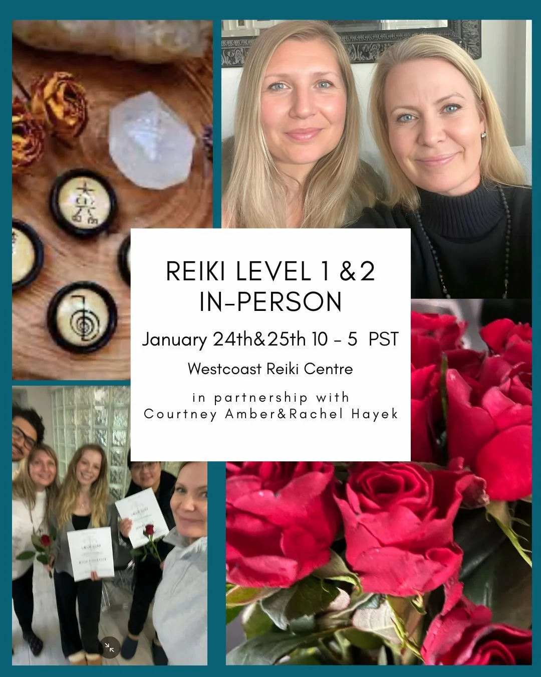 This is where the journey begins&mdash;and deepens.

Our Level 1 &amp; 2 classes are taught by two teachers, both certified through the Centre and trained across a range of complementary modalities. What that means in practice: you&rsquo;re held by p