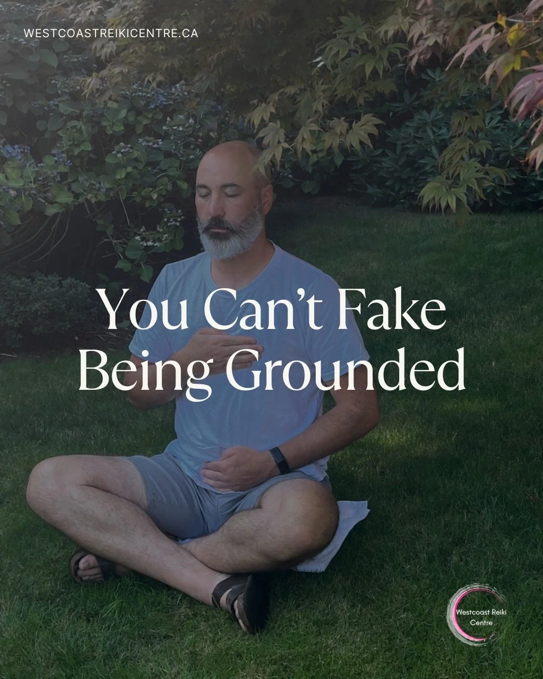 You can&rsquo;t fake being grounded.

Most people know the feeling, even if they wouldn&rsquo;t use that word for it. You&rsquo;re nodding along but not really taking anything in, you lose track of what you&rsquo;re saying halfway through, there&rsqu