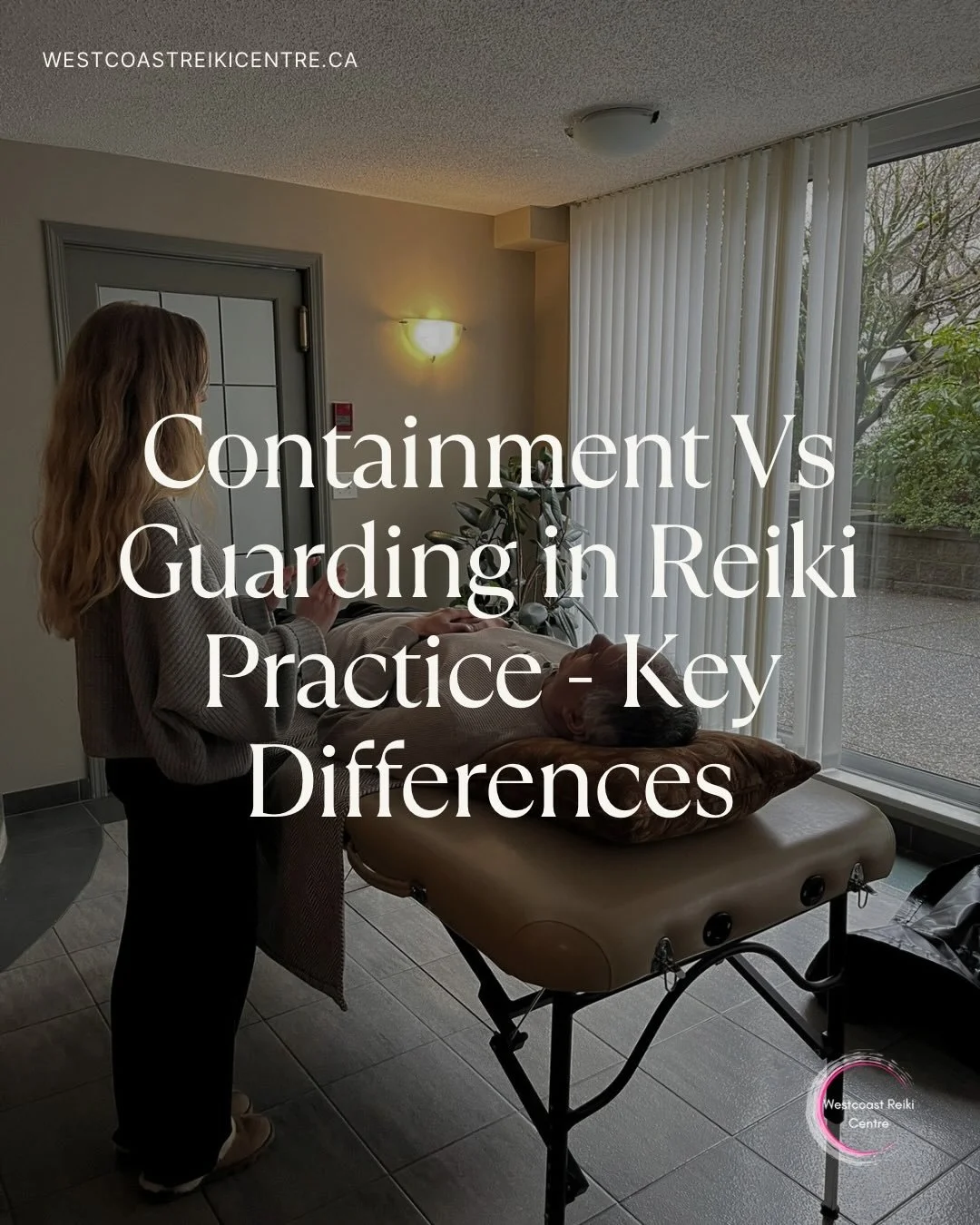 Energetic guarding creates separation, but it doesn&rsquo;t create space. We believe we are giving ourselves room to breathe, when in fact we are contracting.

Energetic containment creates healthy boundaries. It allows for your energy to be your own