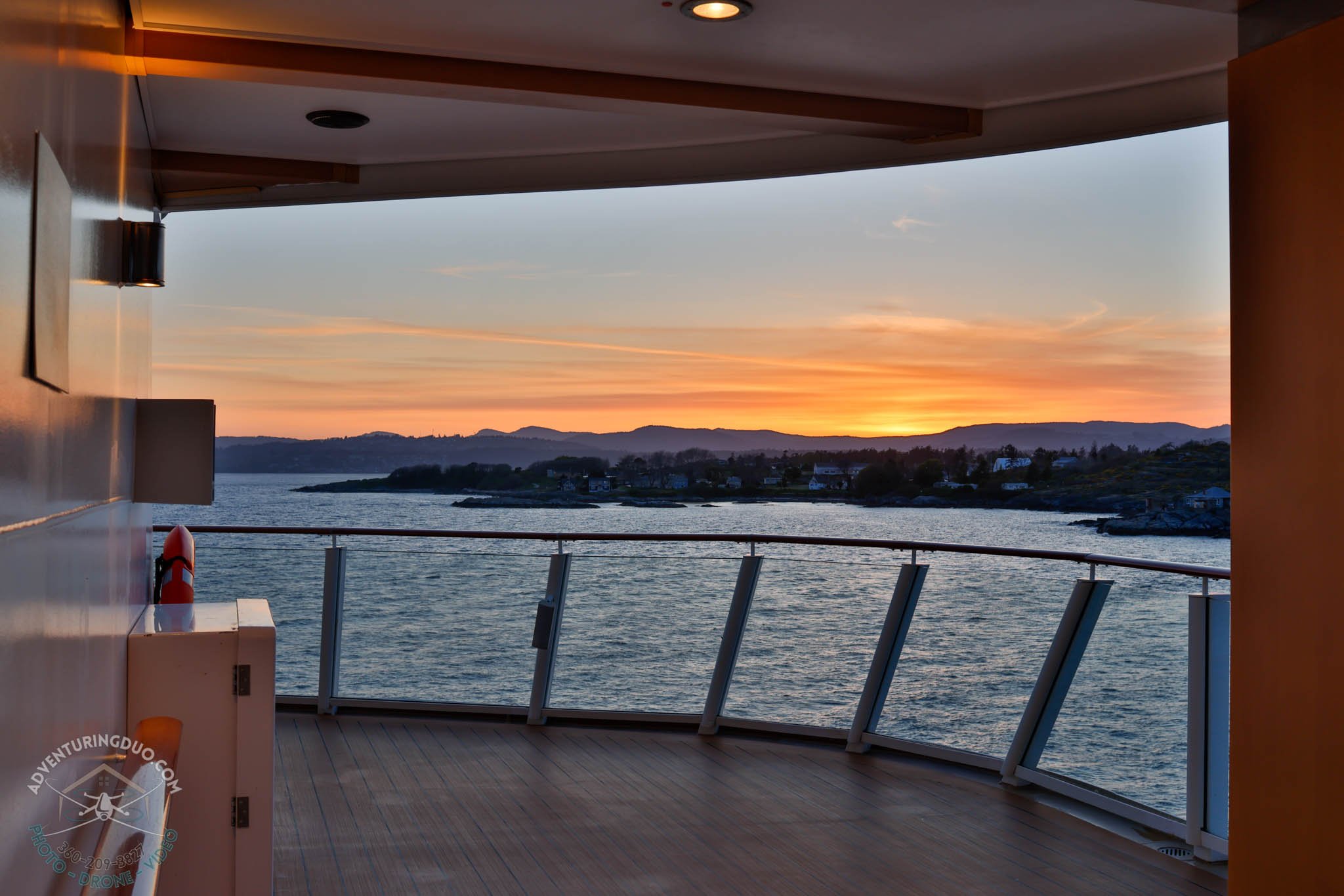 stern view on the Norwegian Encore with dramatic skies
Framing the coastline of Victoria, this cruise sunset image enhances our #CruisePhotography portfolio with scenic tranquility.