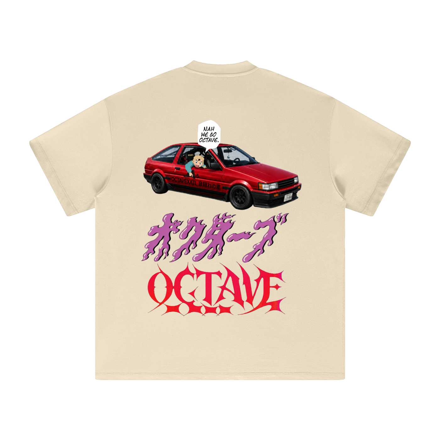 SPIN THE BLOCK — OctaveATL merch drop from Atlanta's anime social club