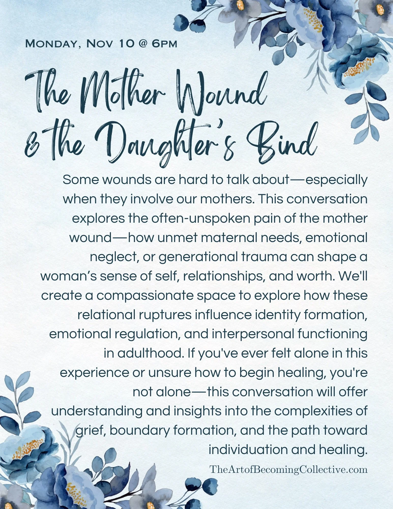 The Mother Wound & the Daughter’s Bind