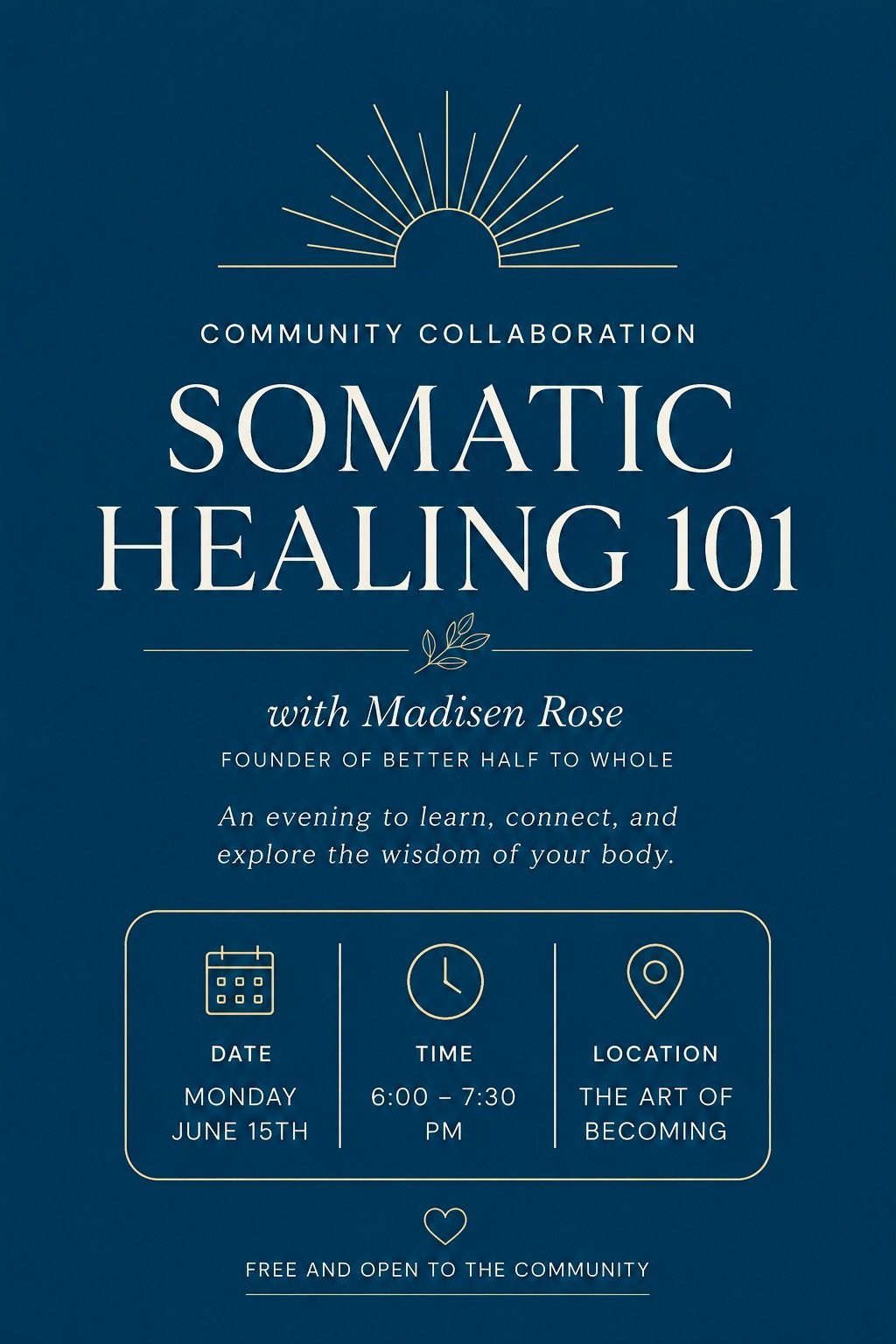 Somatic Healing 101