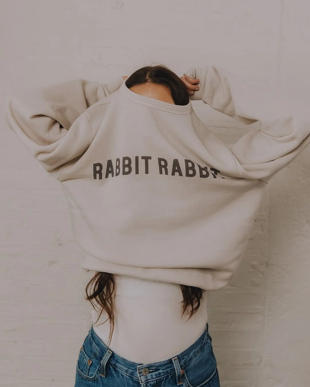 Brand shoot for Rabbit Rabbit 🐇🐇

The company&rsquo;s name comes from an old superstition&mdash; say &ldquo;Rabbit Rabbit&rdquo; out loud on the first day of the month for good luck. Say it in the comments for extra-good luck. 

@shoprabbitrabbit 

