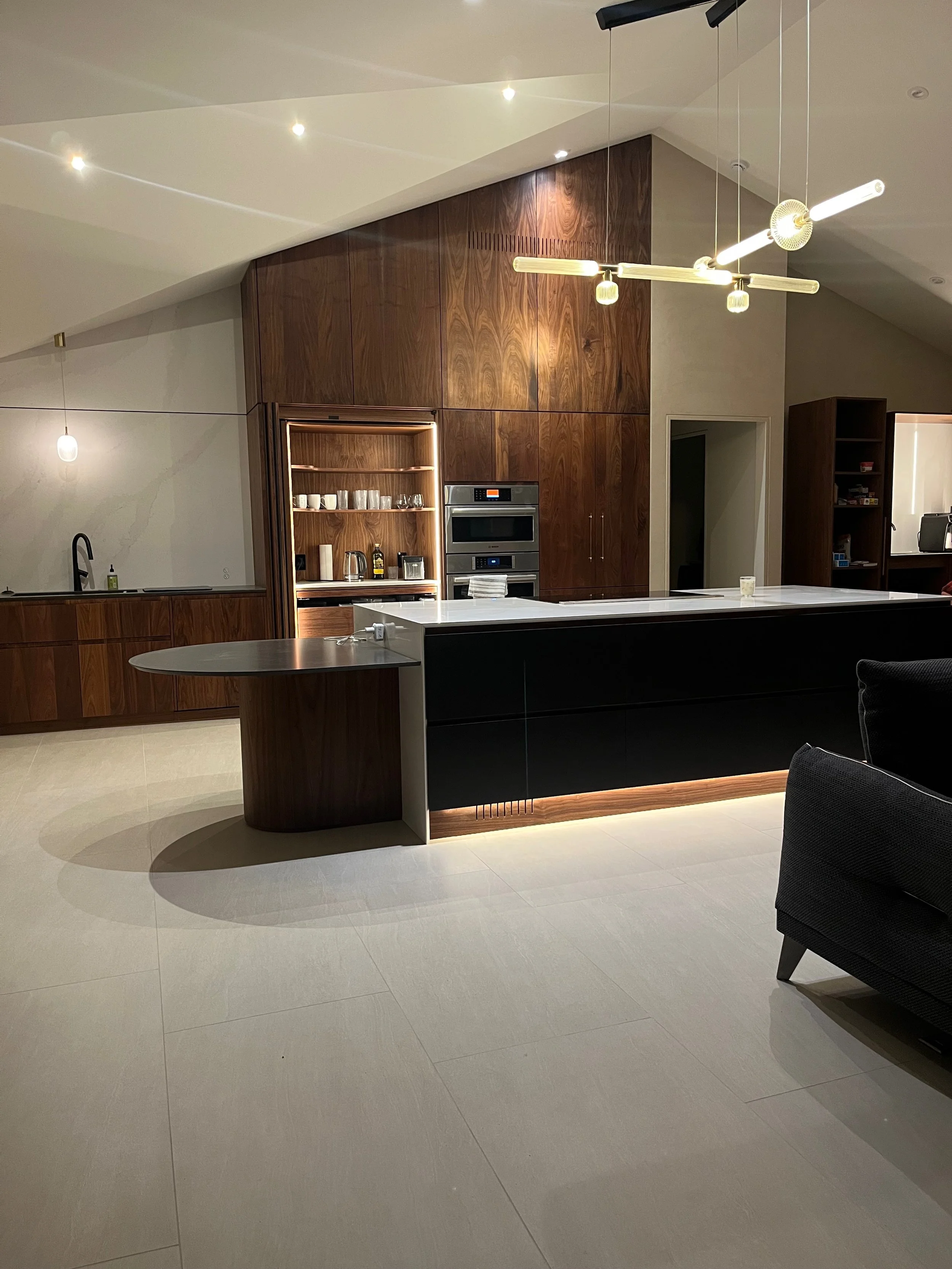 Custom made end table