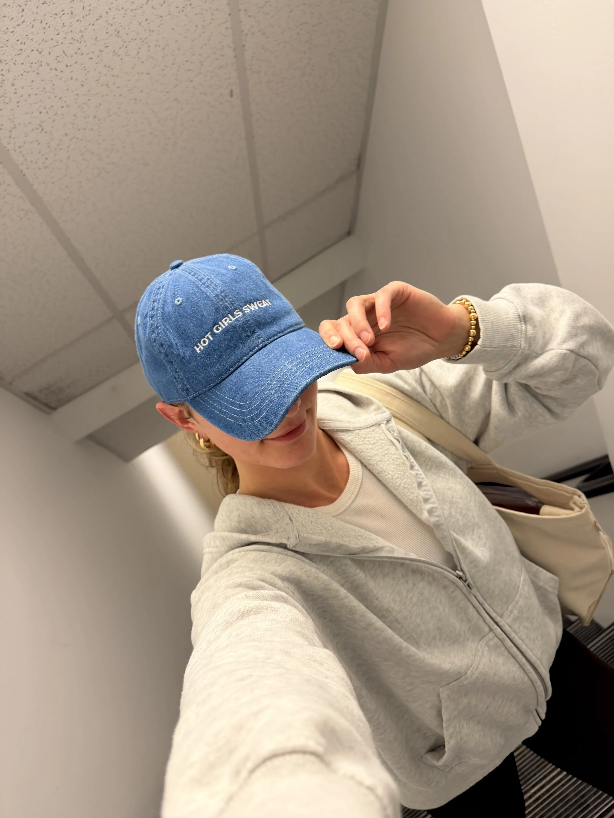 HOT GIRLS SWEAT | Denim Hat