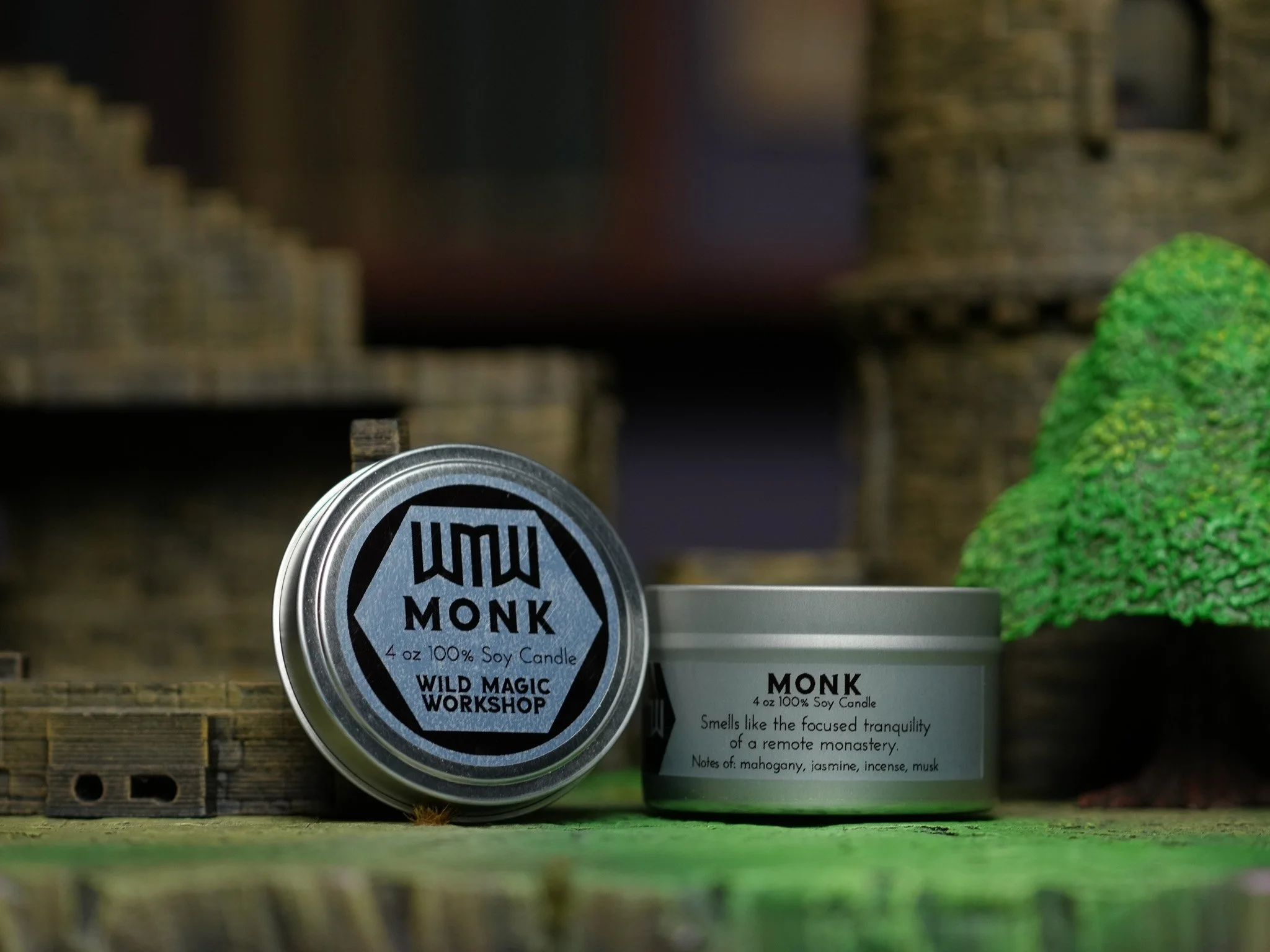 Monk Candle