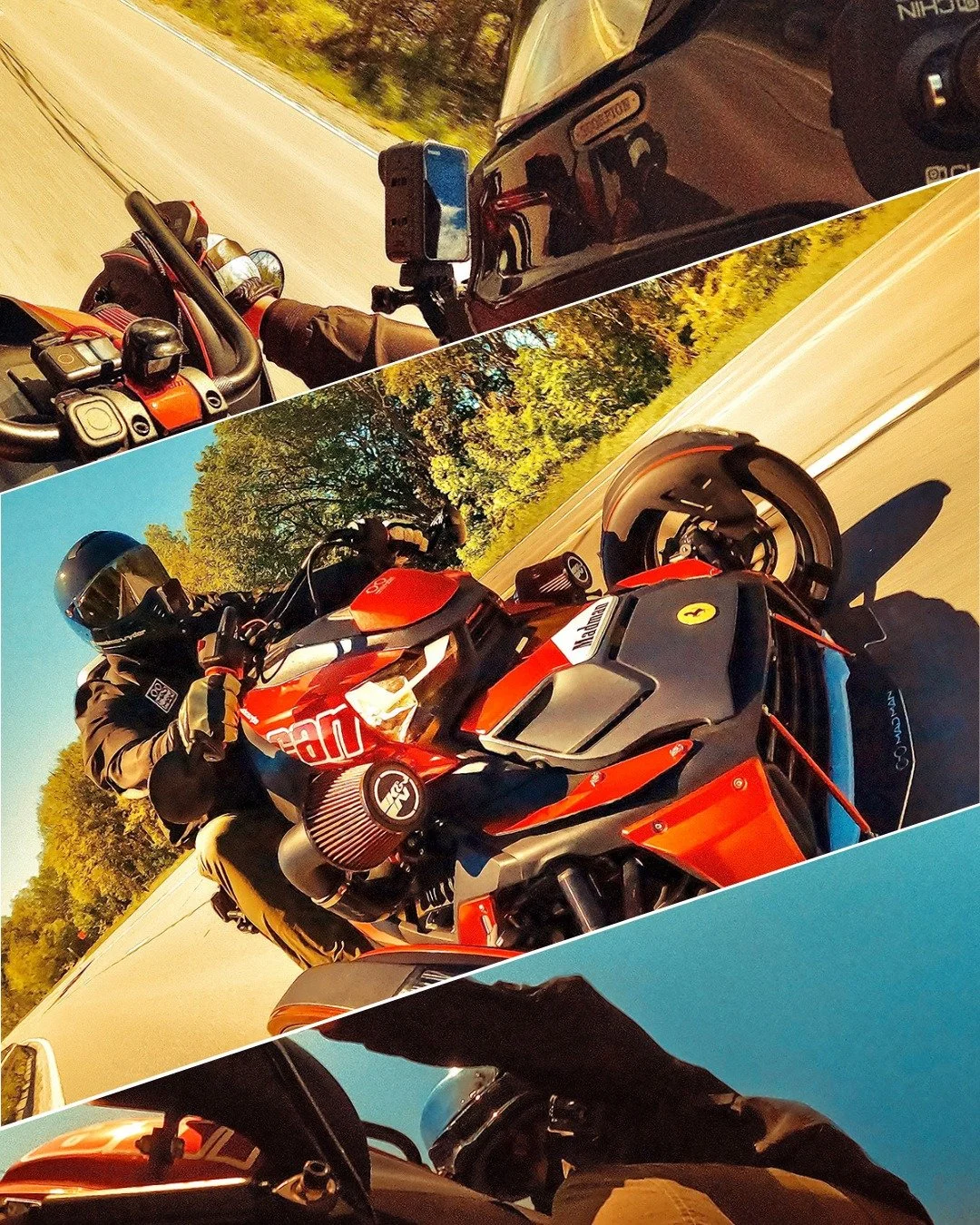 What disappears quicker&mdash;my rear lights or your doubts?
Either way, blink and you&rsquo;ll miss me. 👋💨 

Captured moment, endless memories. Let&rsquo;s keep rolling! 📸🔥 

#CanAmOnroad #CanAmRyker #CanAmRyker900 #CustomCanAm #CanAmMotorcycles