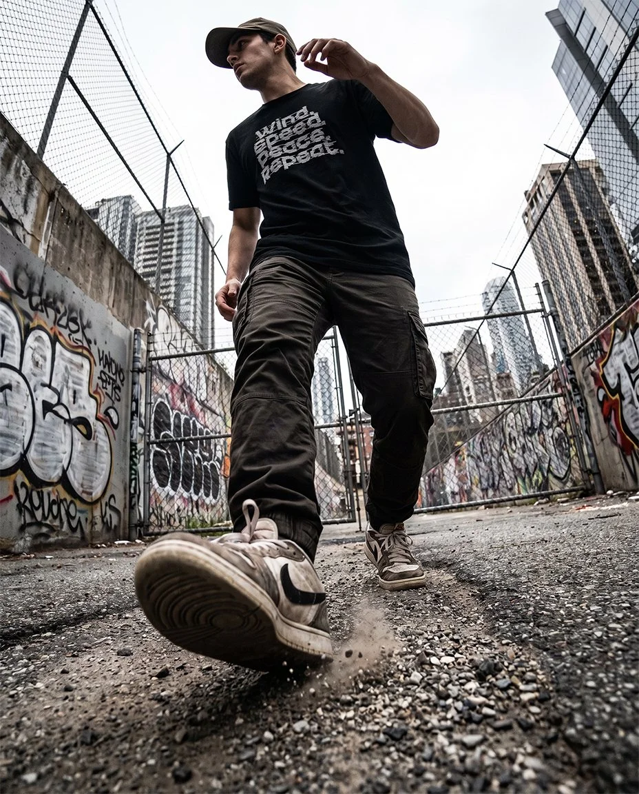 Throttle Zen Tee – Wind. Speed. Peace. Repeat.