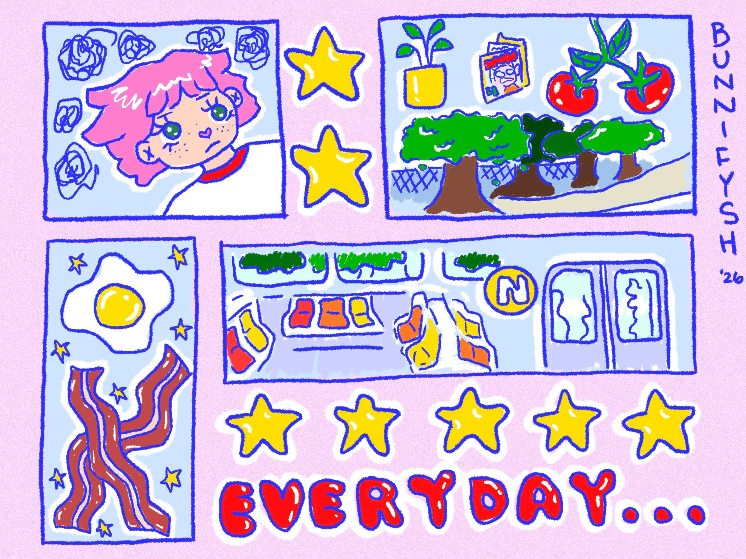 a comic i made in a day i was very frustrated 🥲

#cutecomic #kawaiiartwork #femmeartist #enbyartist