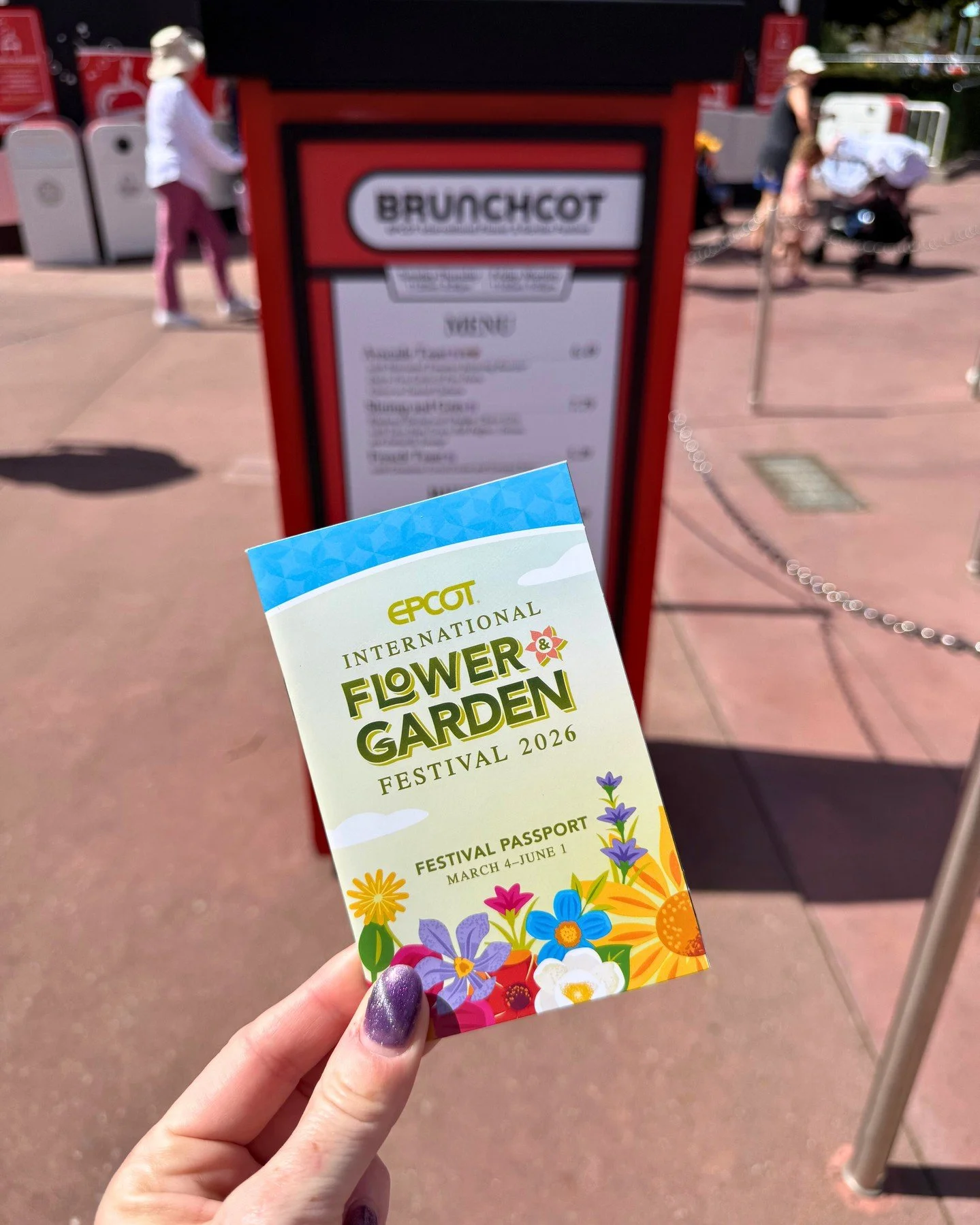 Festival Passport? Check! 🎫 Violet Lemonade? Check! 🍹 We are officially eating our way through the 2026 International Flower &amp; Garden Festival. The street corn from BRUNCHCOT is a total winner, and that strawberry popsicle is the perfect way to