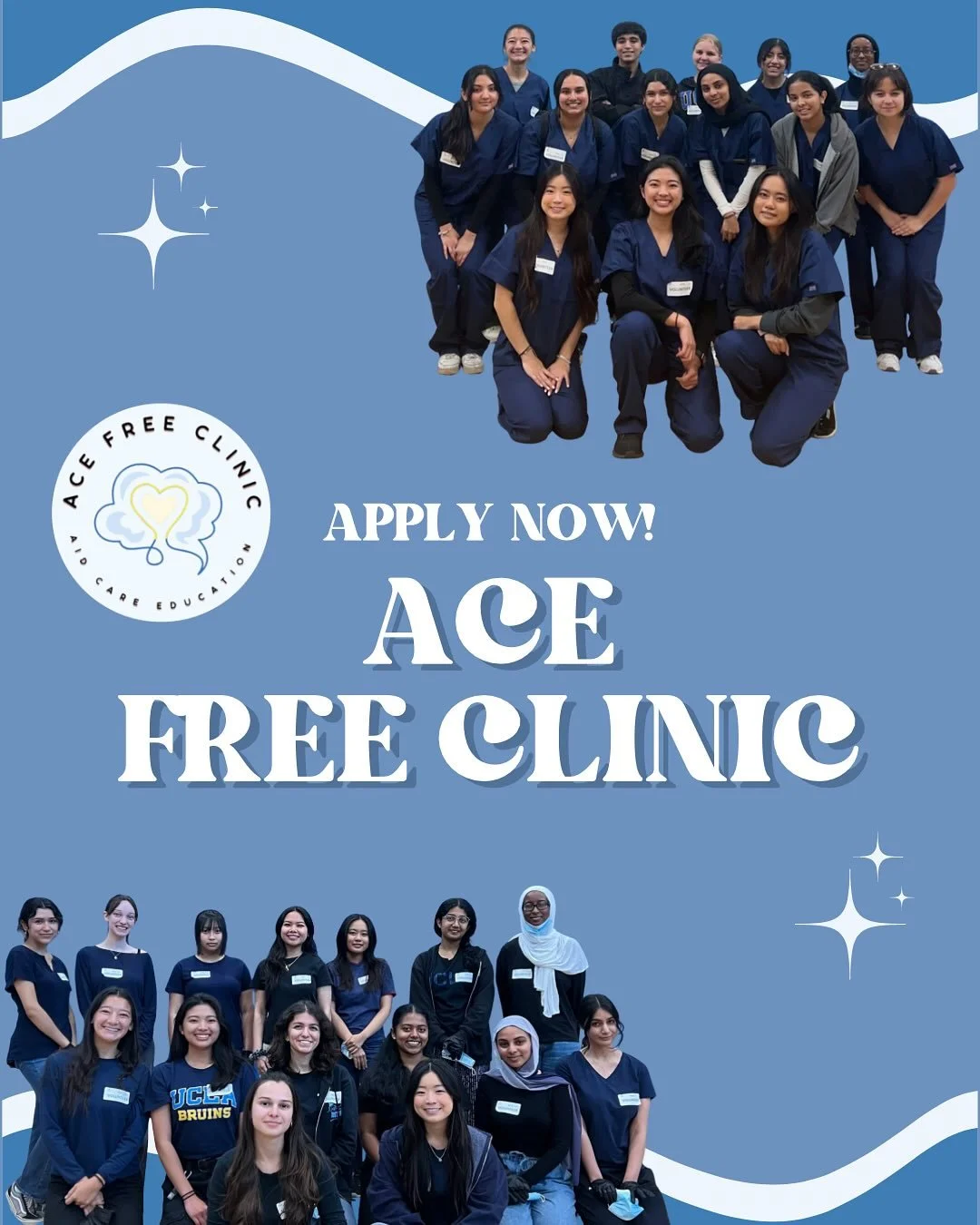 It&rsquo;s that time of year&hellip;time to apply to become a general member of ACE Free Clinic ‼️

Scroll to find out more about our mission, meeting information, and more essential information! 

Open the google form to recap all of this informatio