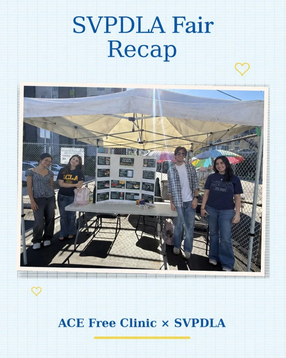 Thank you to everyone who joined us at our SVPDLA fair! 💙💛🩺 We had such a great time connecting with the community and sharing health and nutrition resources. A huge thank you to all of our volunteers who helped make the fair possible! We hope to 