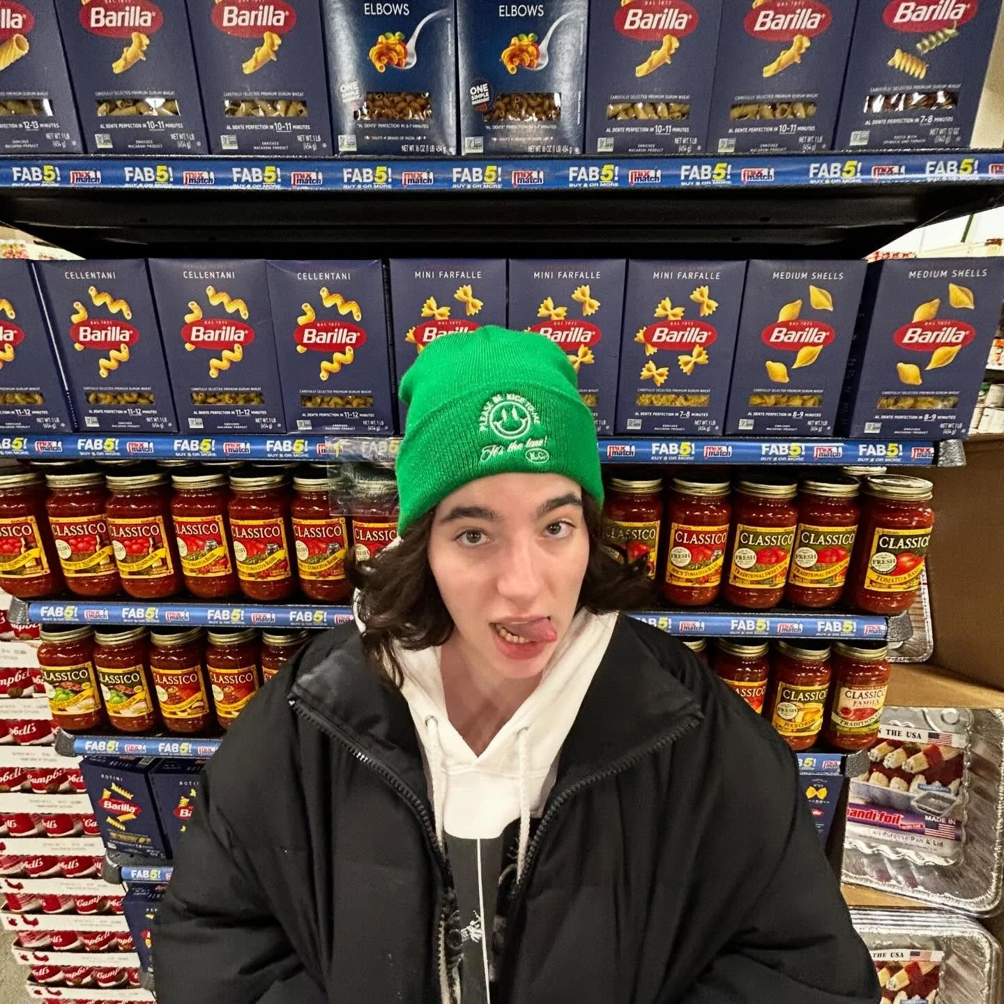 u can find me in the mf pasta aisle