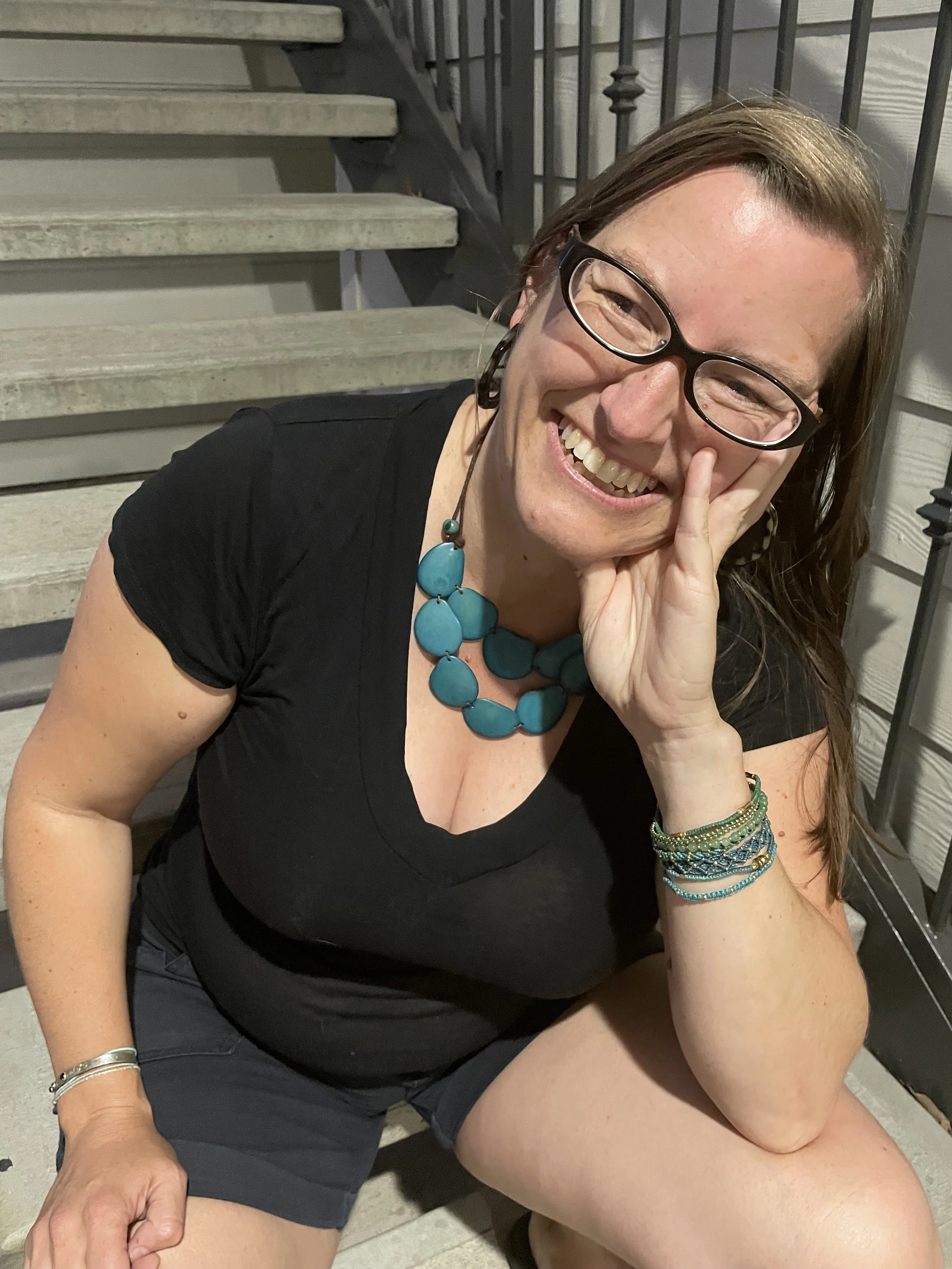 Cate Donald brings fun and patience to working with kids on math