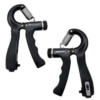 (2) Grip Strengtheners with Click Counter