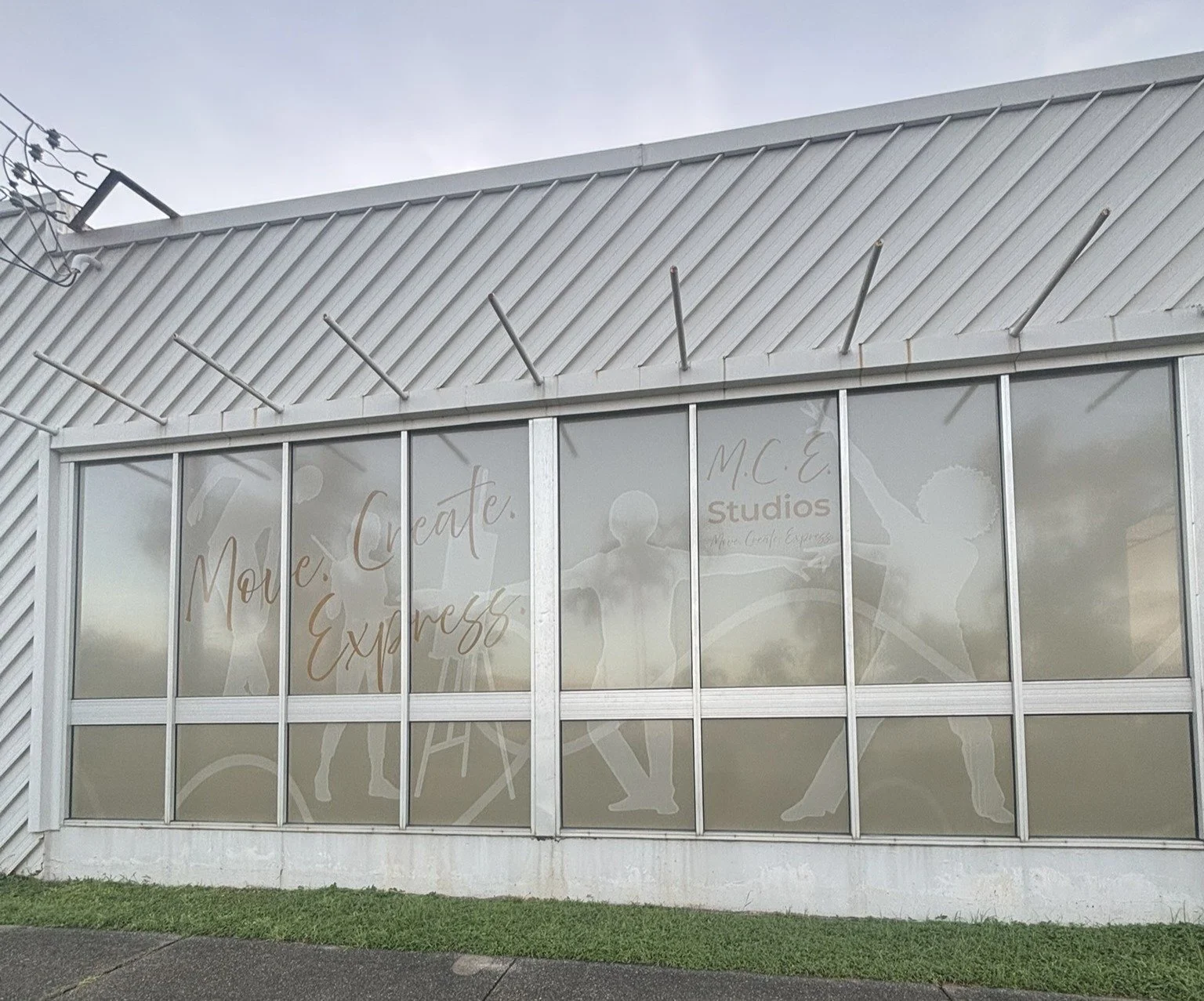 The Front Windows of the Studio