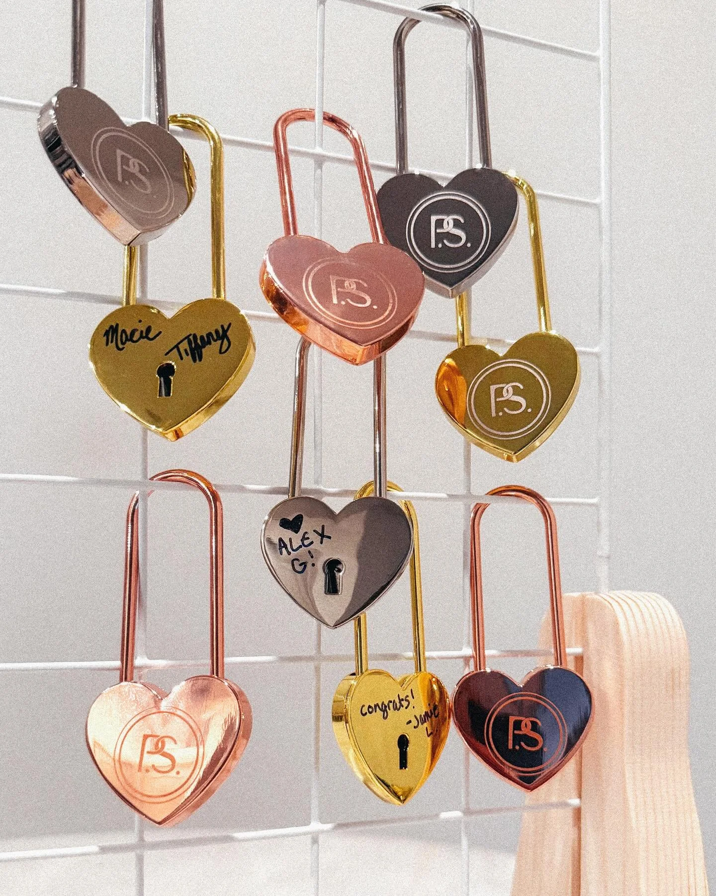 This Valentine&rsquo;s Day, lock in your love forever! 🗝️ Bring the romance of Paris to you with our customized love locks &ndash; a perfect alternative to the traditional guest book. Personalize each lock, seal your love, and create lasting memorie