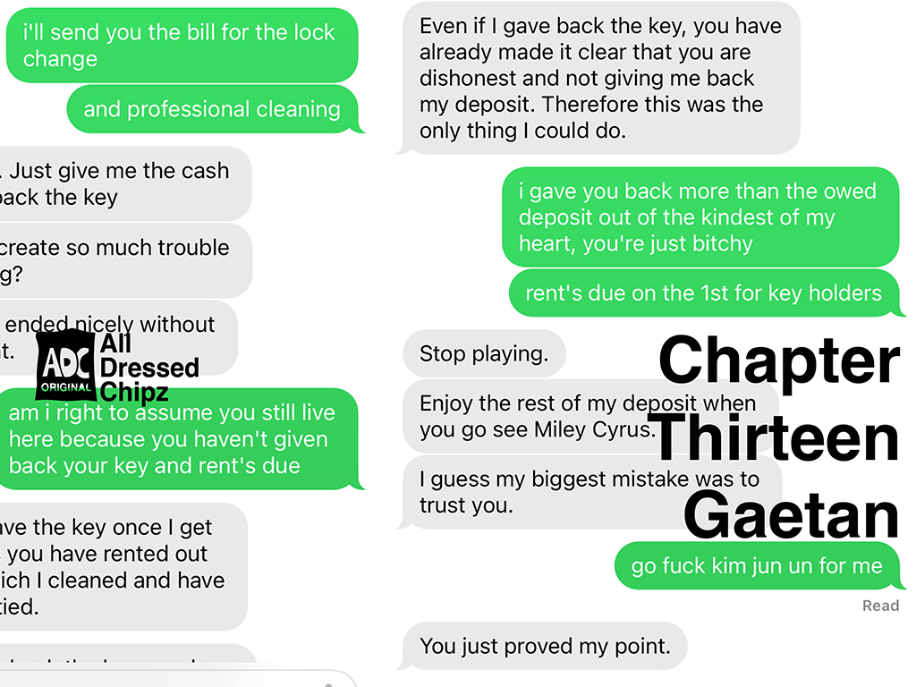 Chapter Thirteen: Gaetan