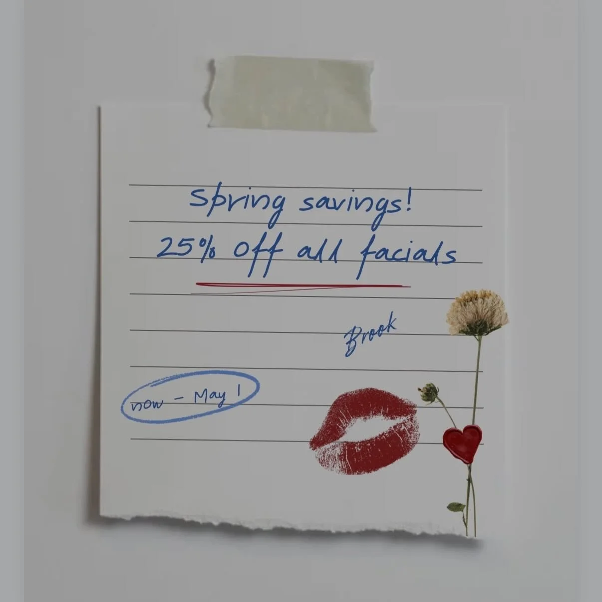 April savings for anyone who might be in need of a refresh after this long winter 🌸 

DM for further info 💋

#ottawafacials #buccalmassage #lymphaticdrainagemassage #facialsnearme microneedling