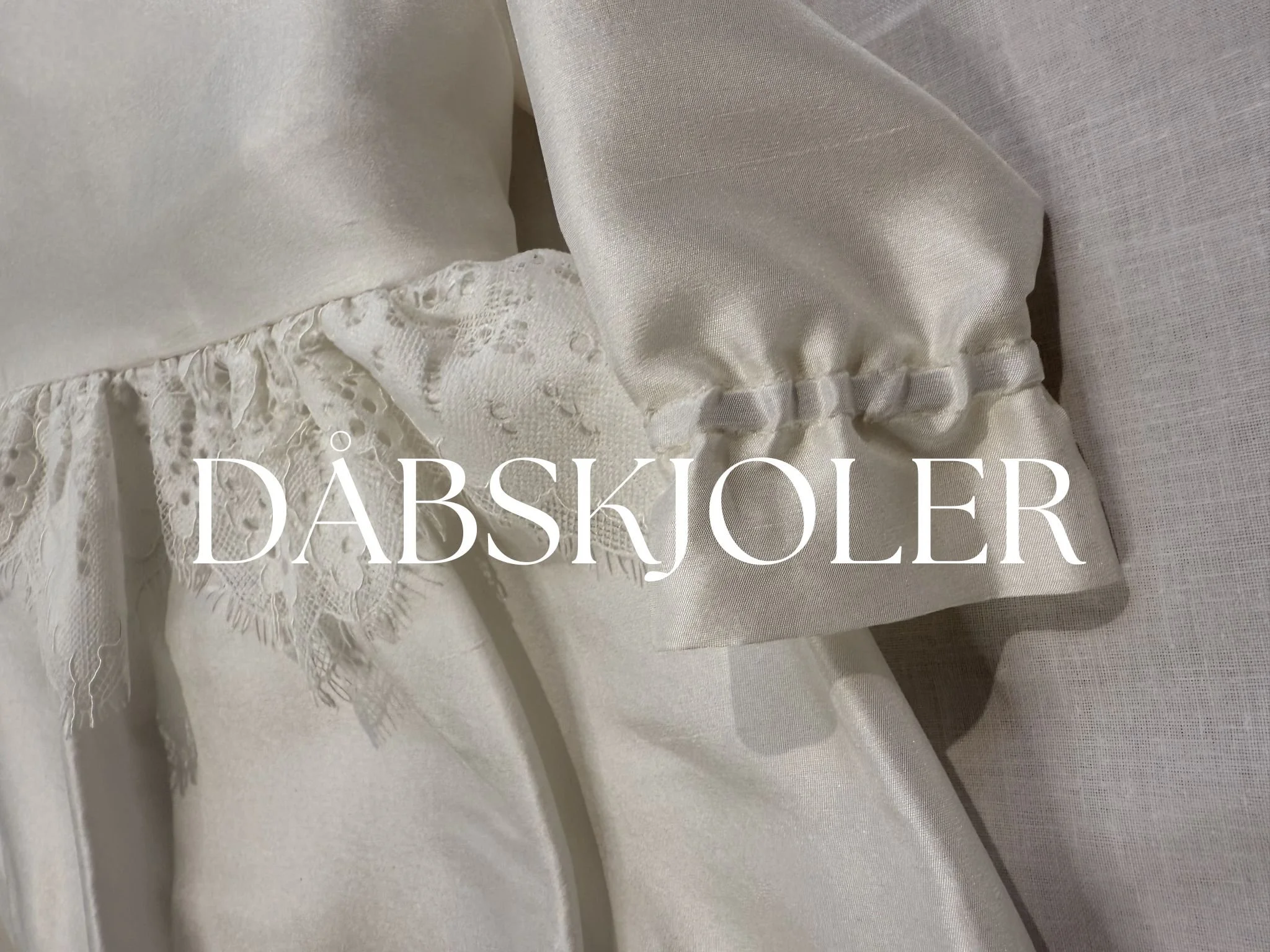 Find den perfekte dåbskjole til dit barn