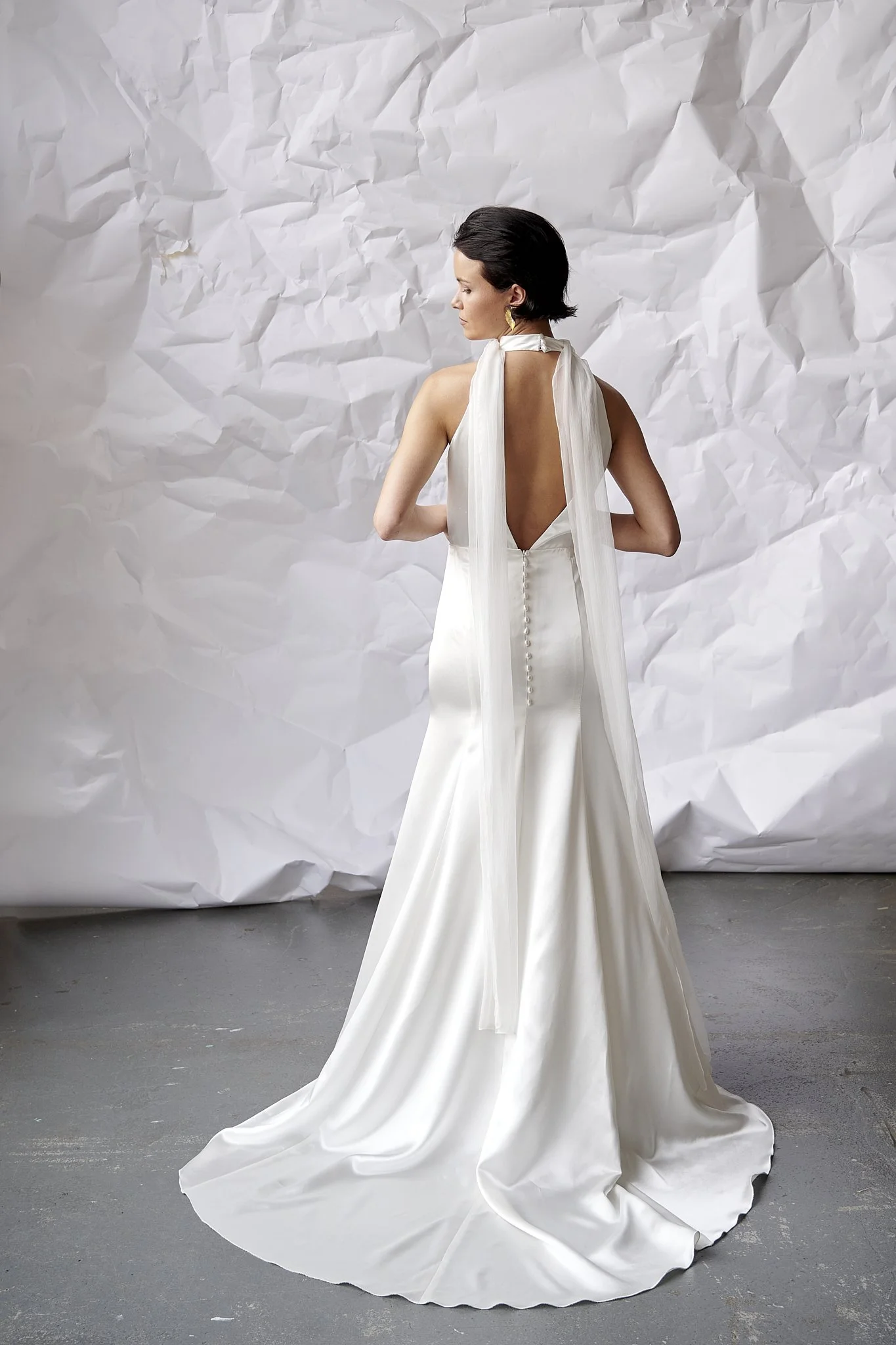  fanny brudekjole buch couture ryg ferskvandsperler detaljer