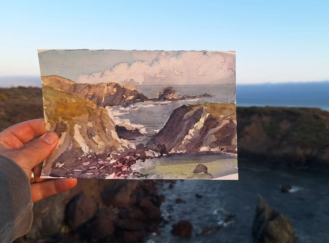 Only Thing Predictable in Plein Air Painting is Fun.